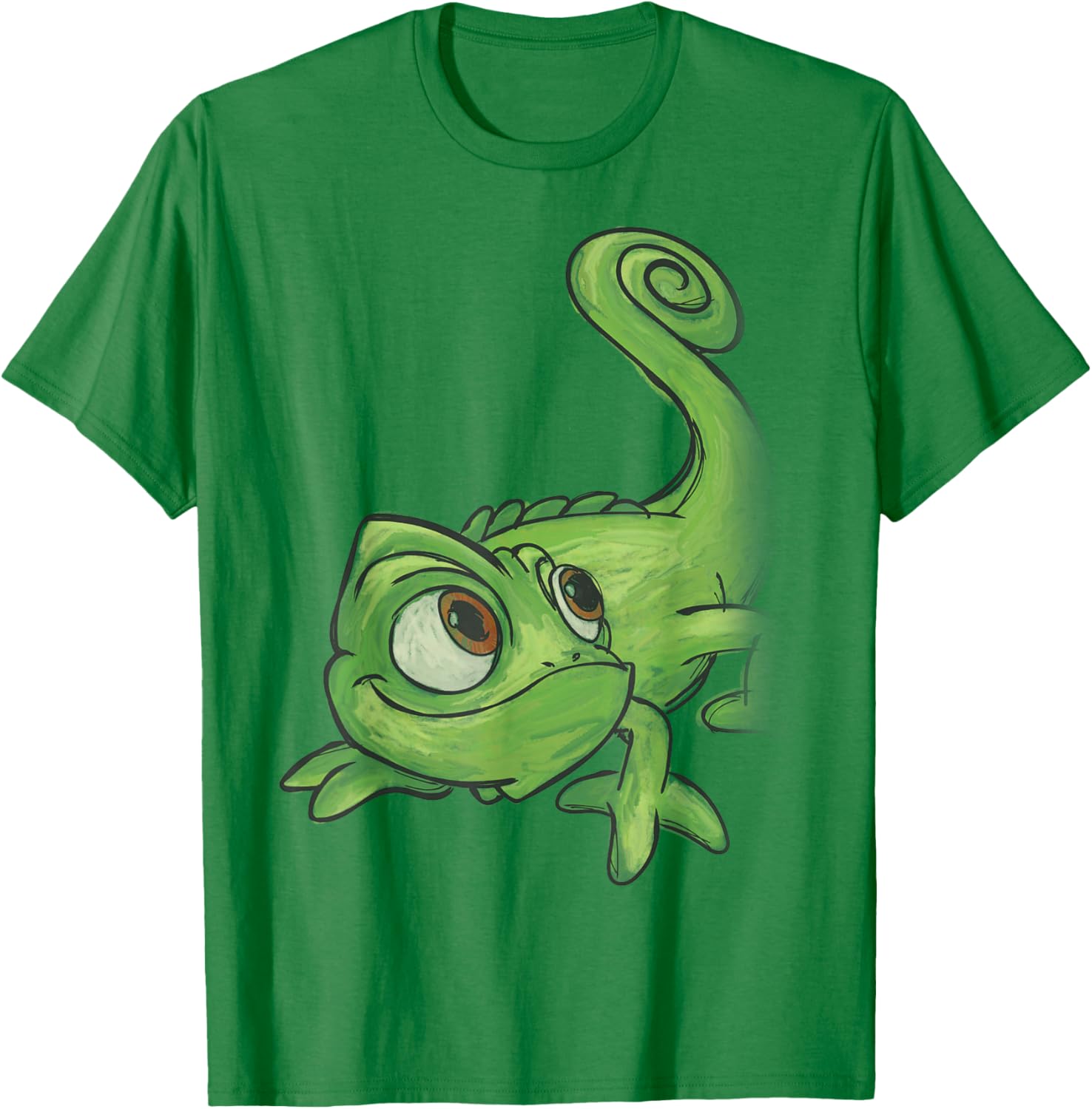 Disney Tangled Pascal Sketch T-Shirt for Fans of Rapunzel and Fun Fashion - 1