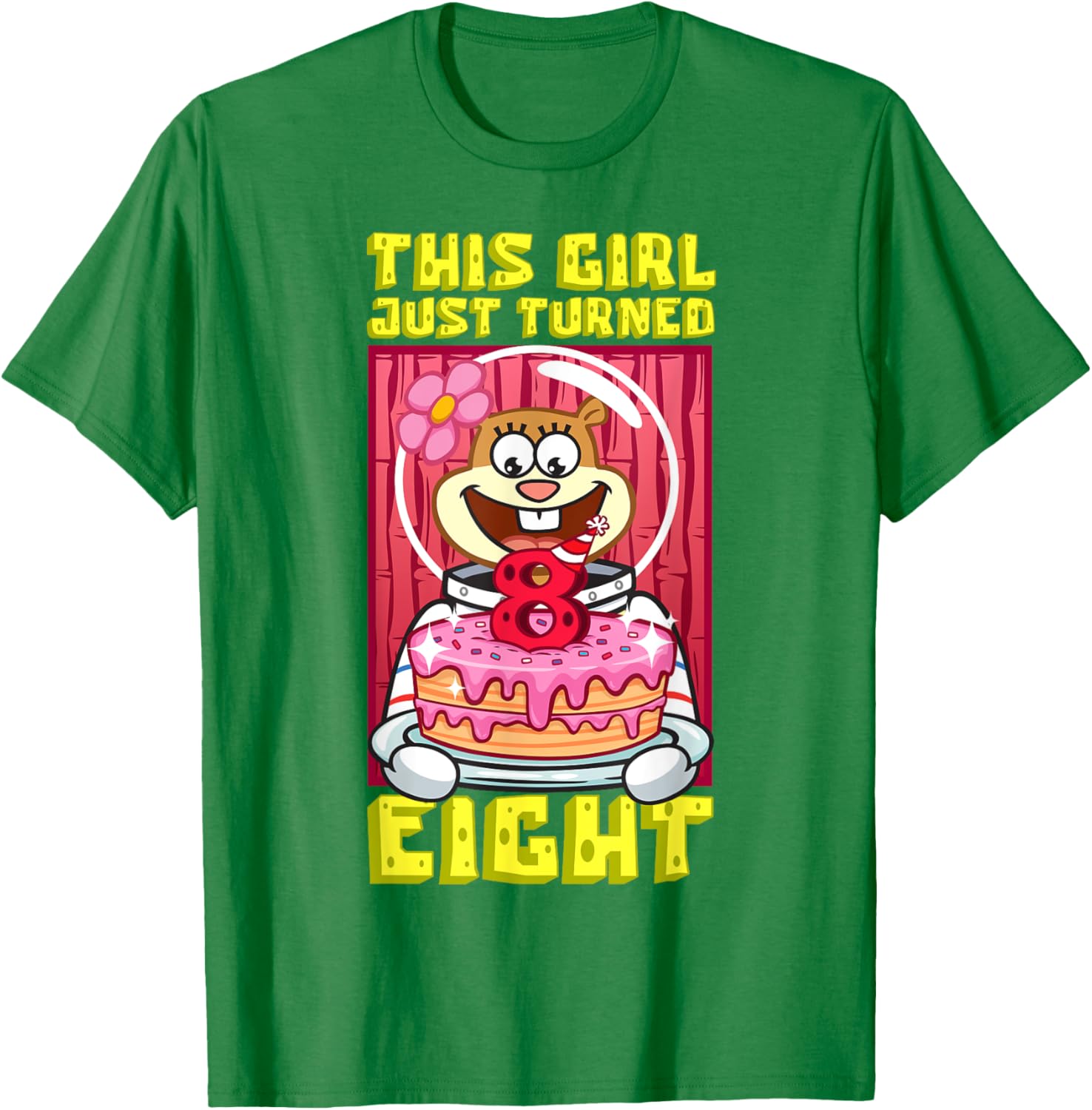 Mademark x SpongeBob SquarePants Sandy 8th Birthday Fun T-Shirt - 16