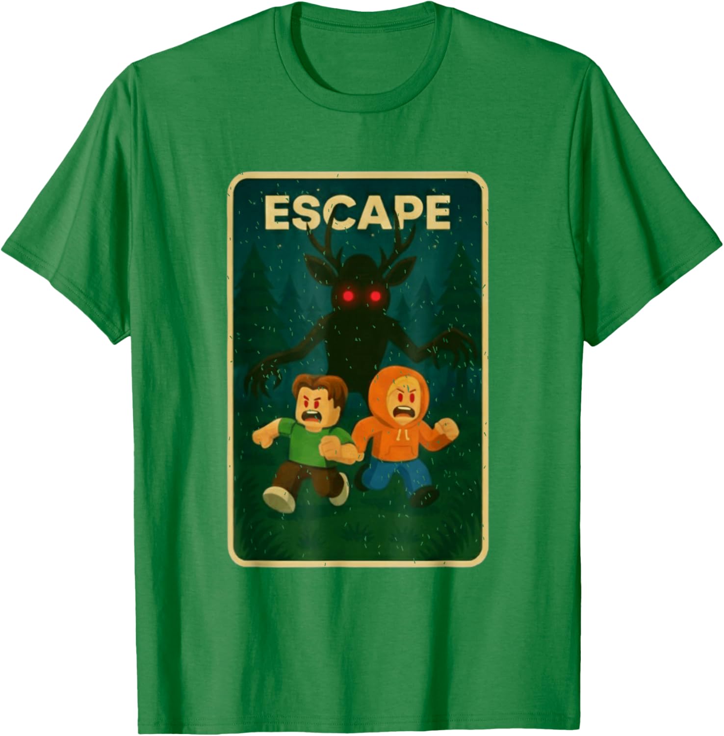 Fun Halloween Gamer Deer T-Shirt for Kids - Perfect for 99 Nights of Play! - 8