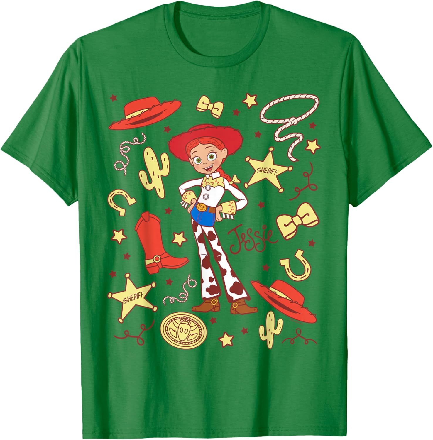 Toy Story Jessie Cowgirl Western Spirit T-Shirt for Kids and Adults - 5