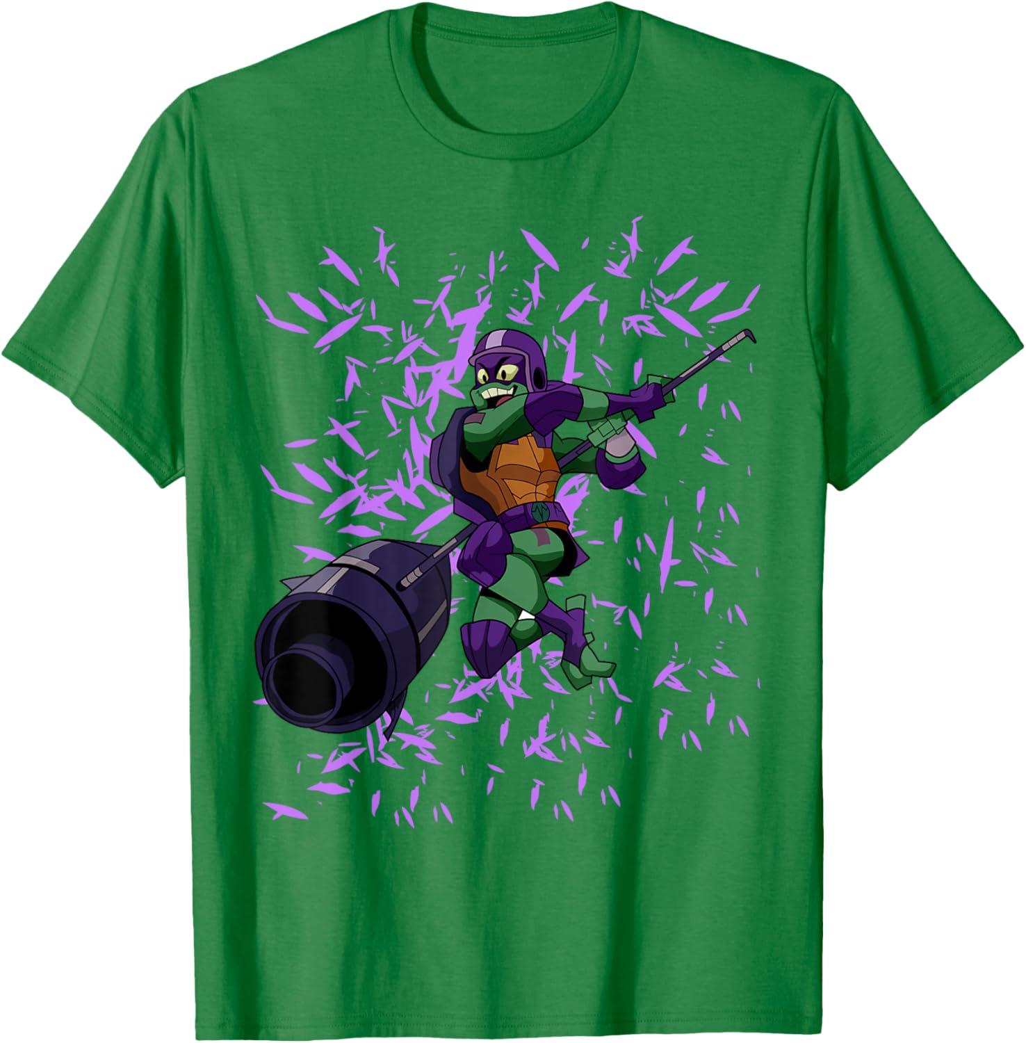 Mademark Teenage Mutant Ninja Turtles Donatello Flying Attack T-Shirt - 23
