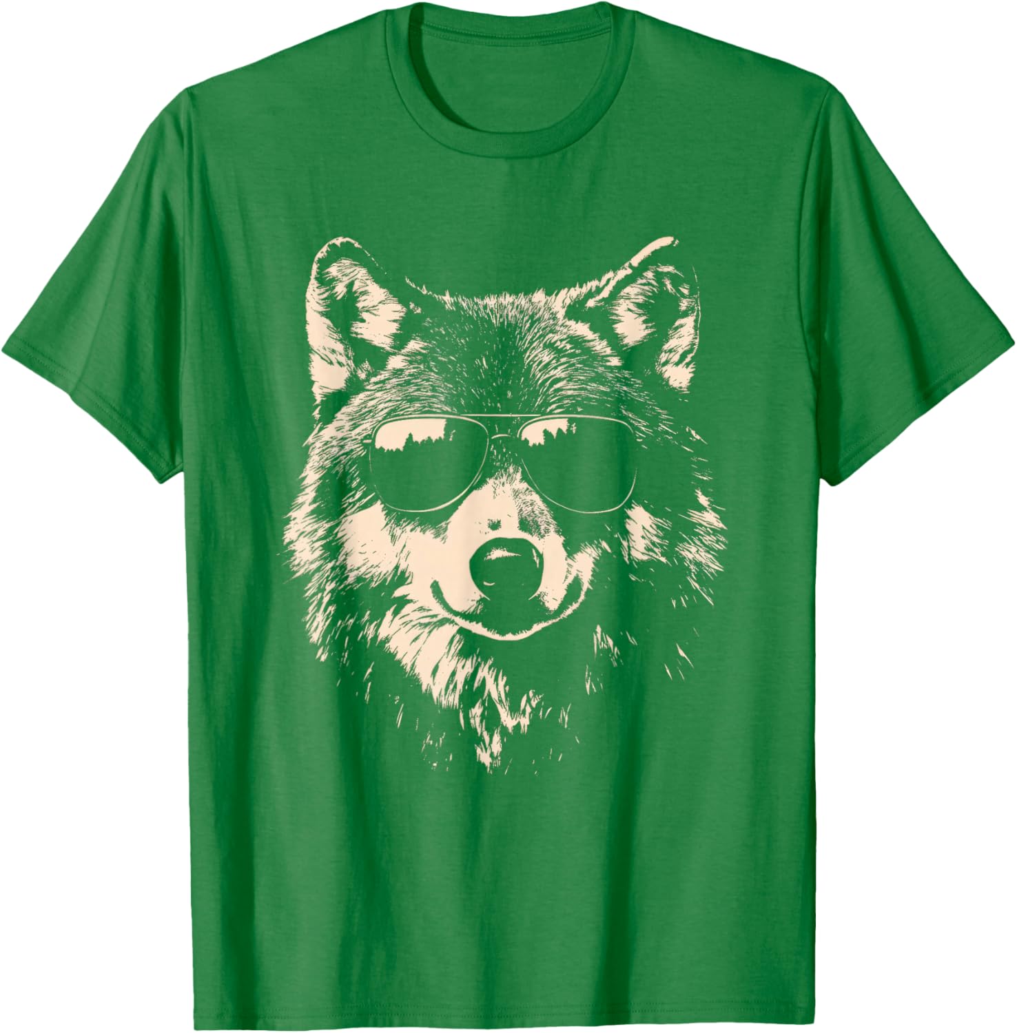 Funny Wolf Rock and Roll T-Shirt for Music Lovers and Wolf Fans - 12