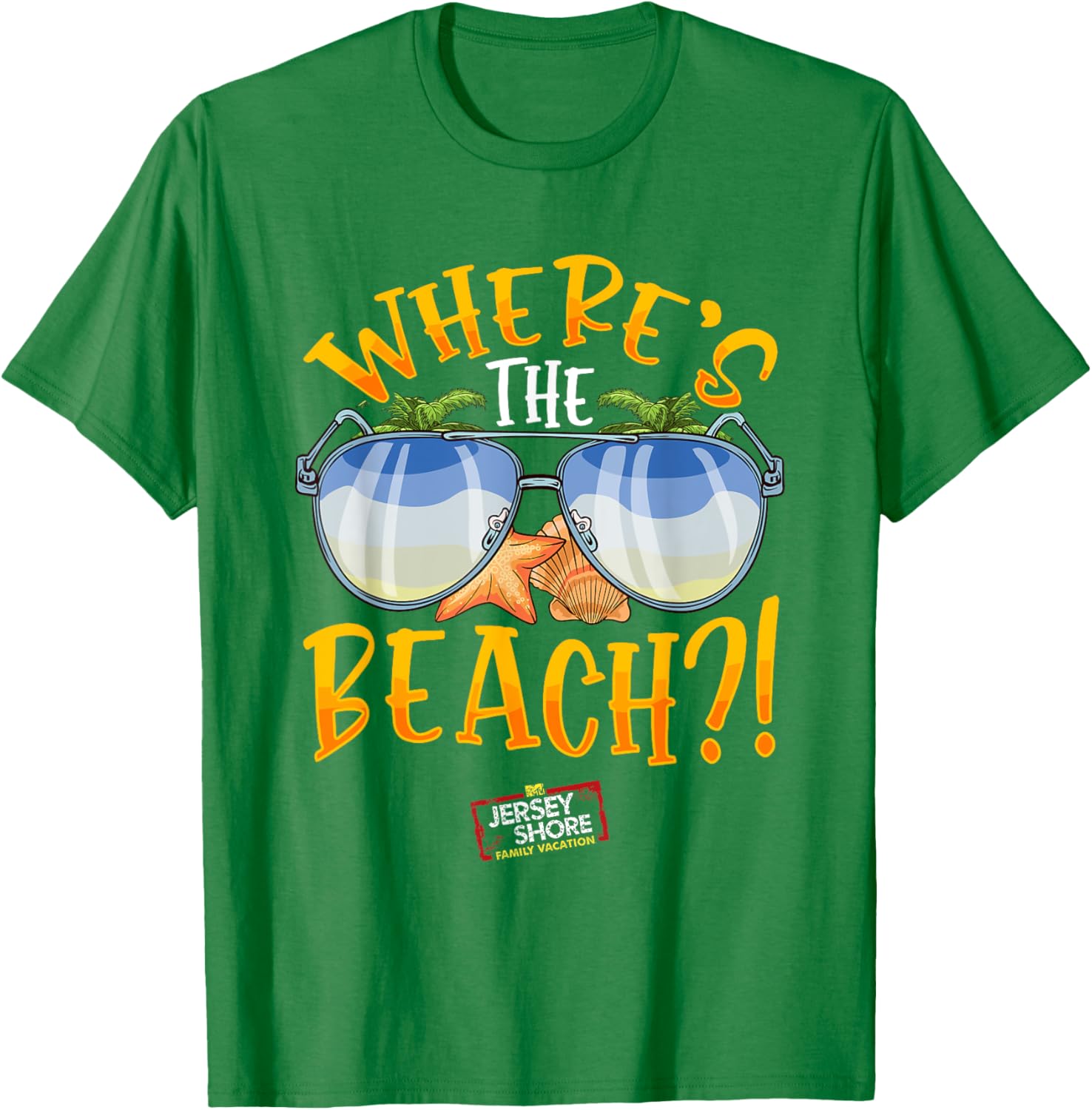 Mademark Jersey Shore Family Vacation Where's The Beach T-Shirt - 2