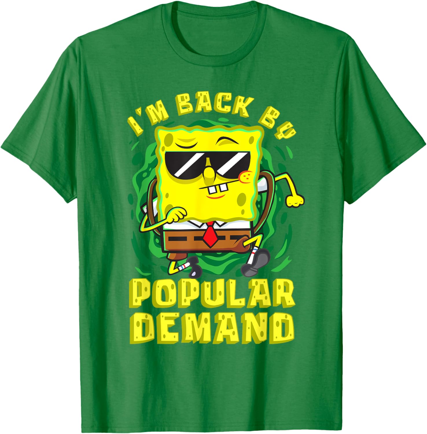 Mademark SpongeBob Im Back T-Shirt for School Fun Trending Apparel - 7