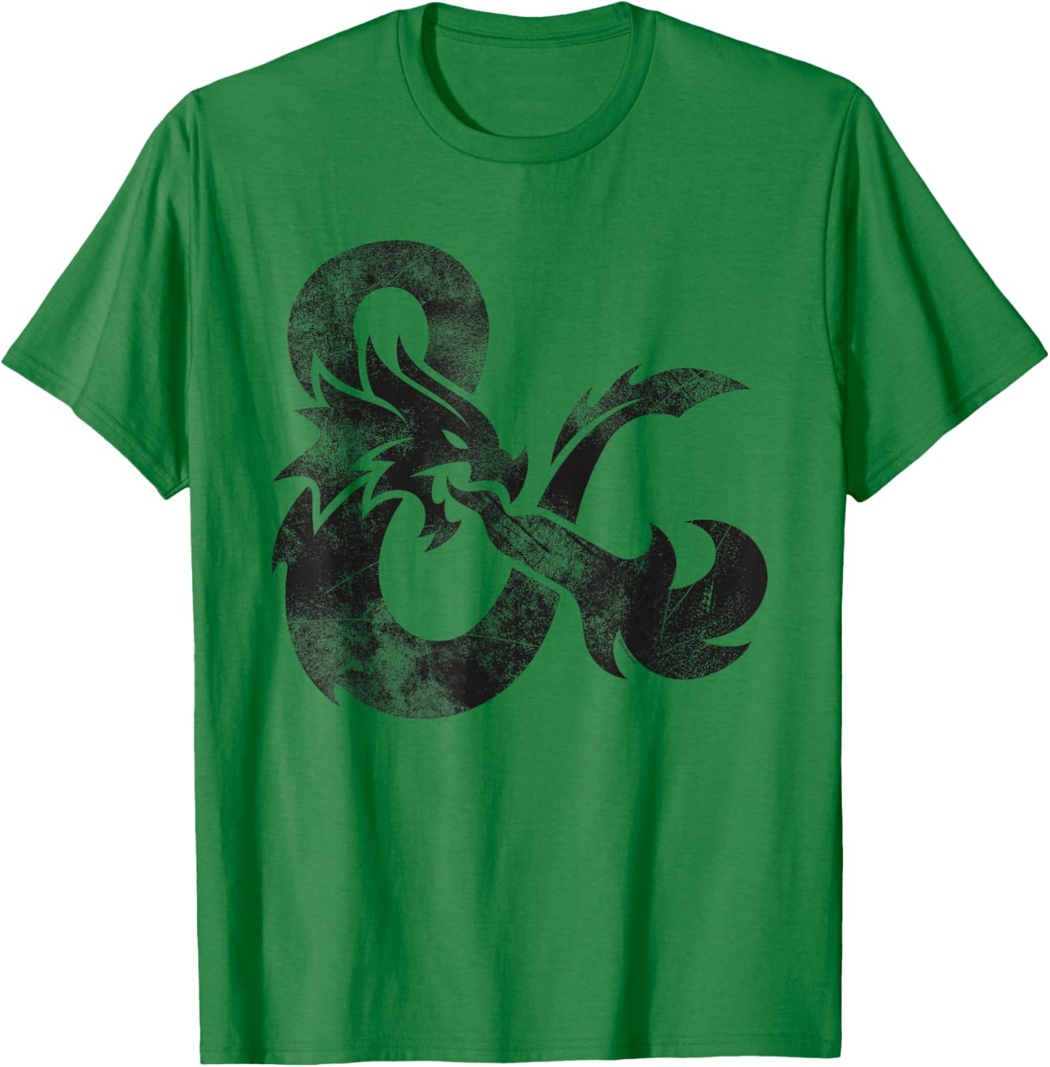 Dungeons and Dragons Distressed Ampersand Logo Tee for Fans - 4