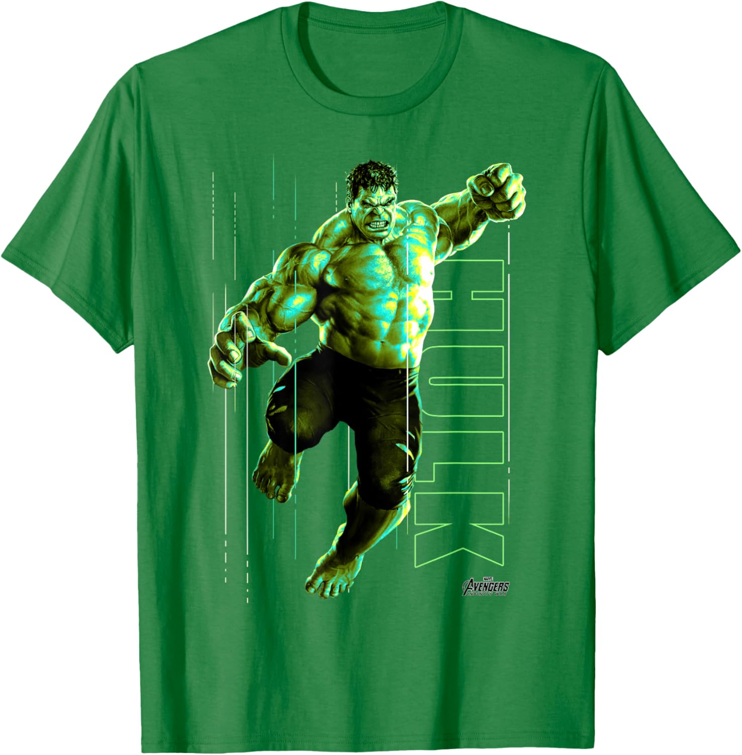 Incredible Hulk Jump Smash T-Shirt for Marvel Fans and Collectors - 13