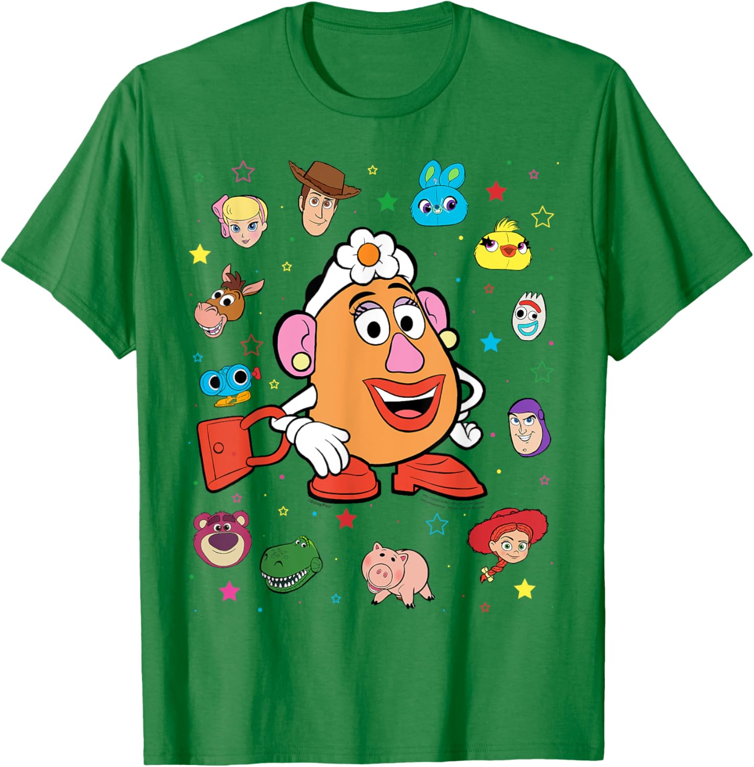 Fun Toy Story Mrs. Potato Head Costume T-Shirt for Kids and Adults - 3