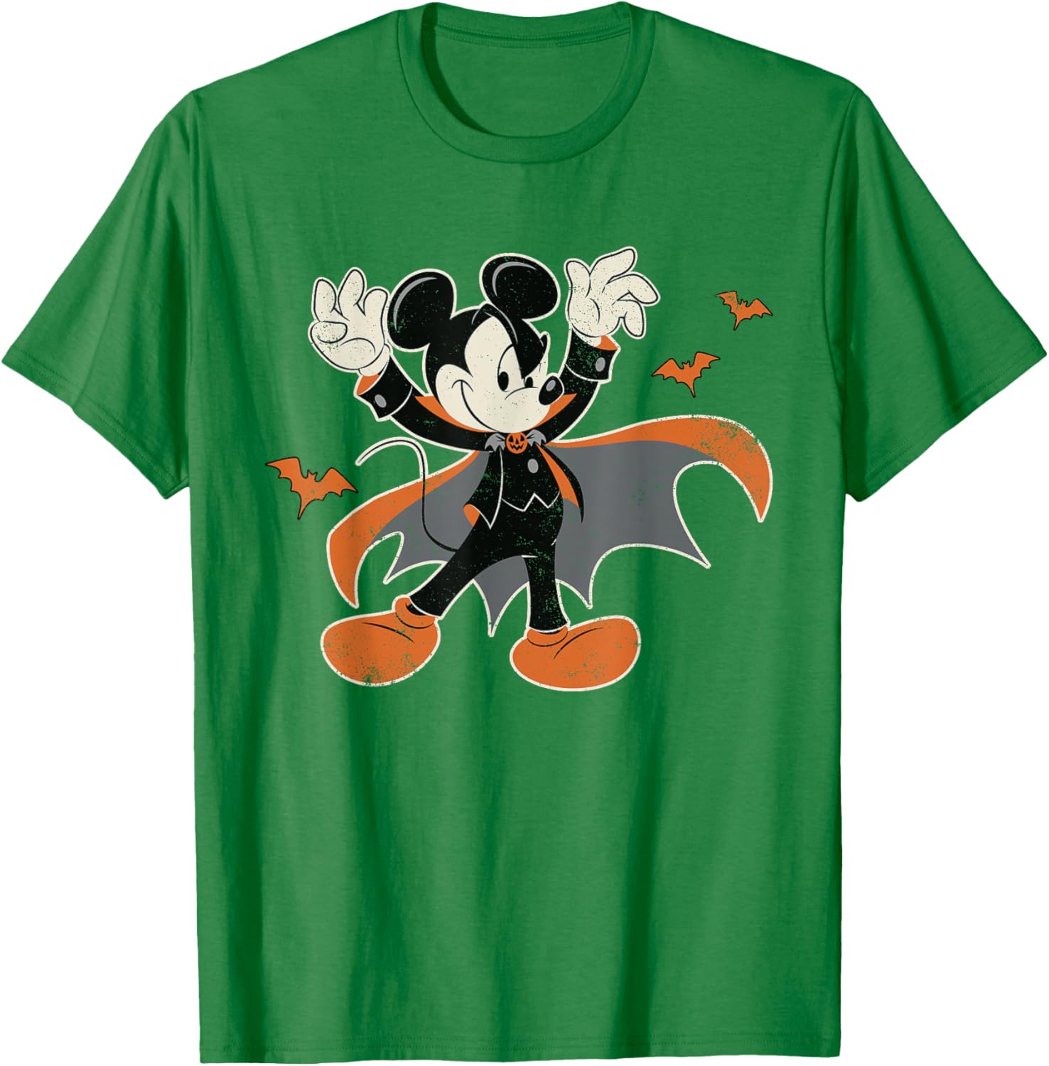 Disney Mickey Mouse Spooky Dracula Costume Halloween T-Shirt for Kids - 12