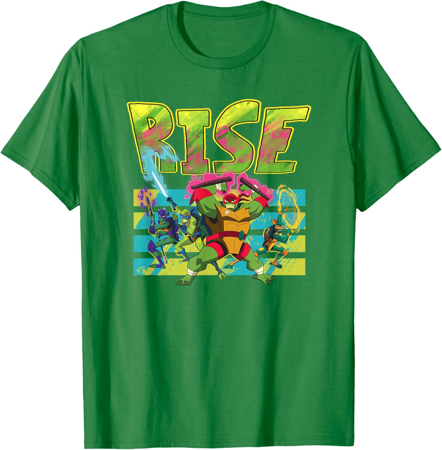 Mademark Teenage Mutant Ninja Turtles Splatter Paint T-Shirt for Fans - 13
