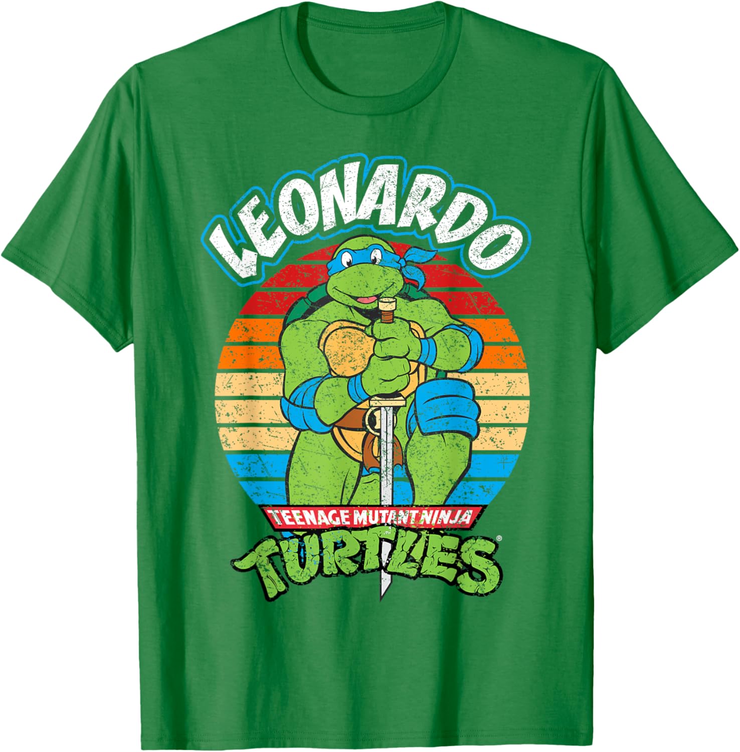 Teenage Mutant Ninja Turtles Leonardo Action T-Shirt for Fans - 18