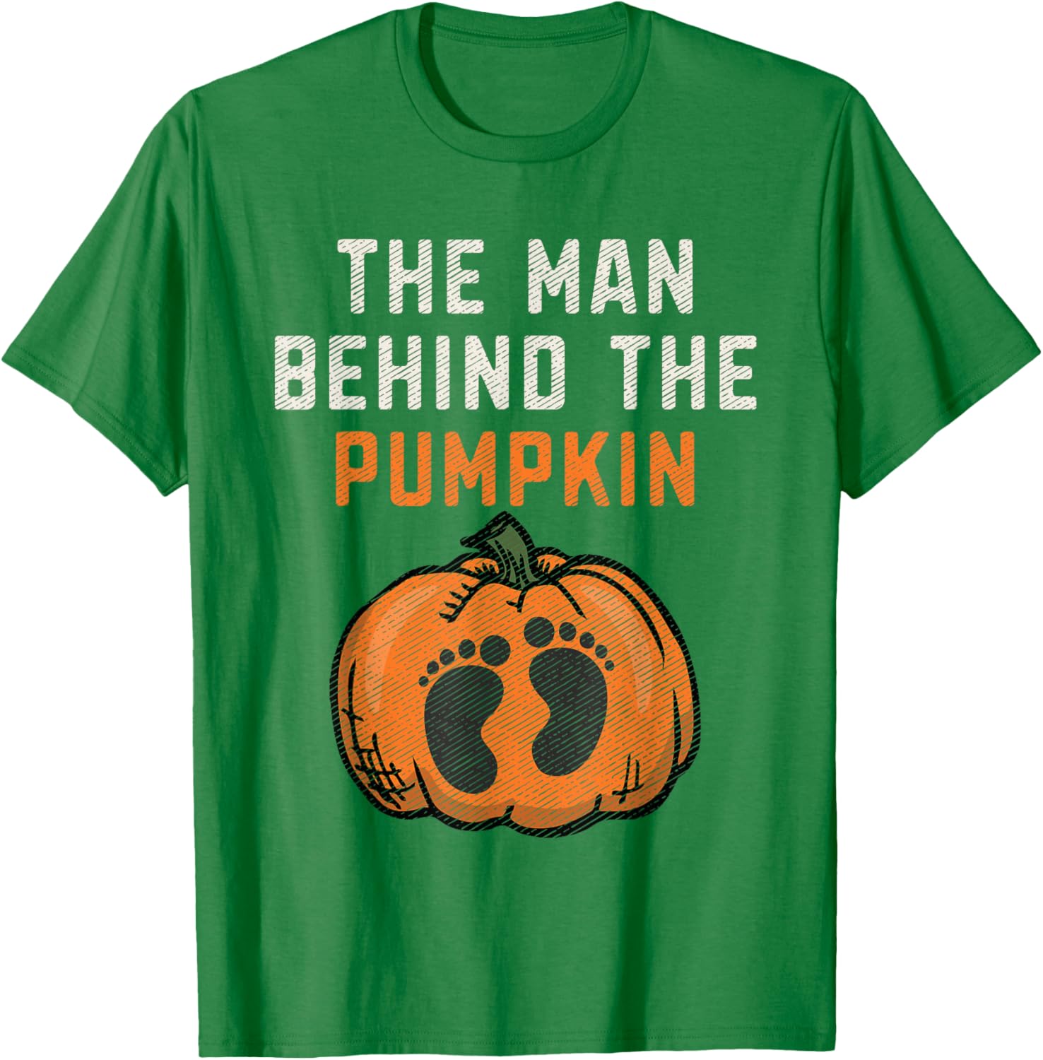 Funny Pumpkin Dad Halloween Pregnancy Reveal T-Shirt for Expecting Fathers - 26