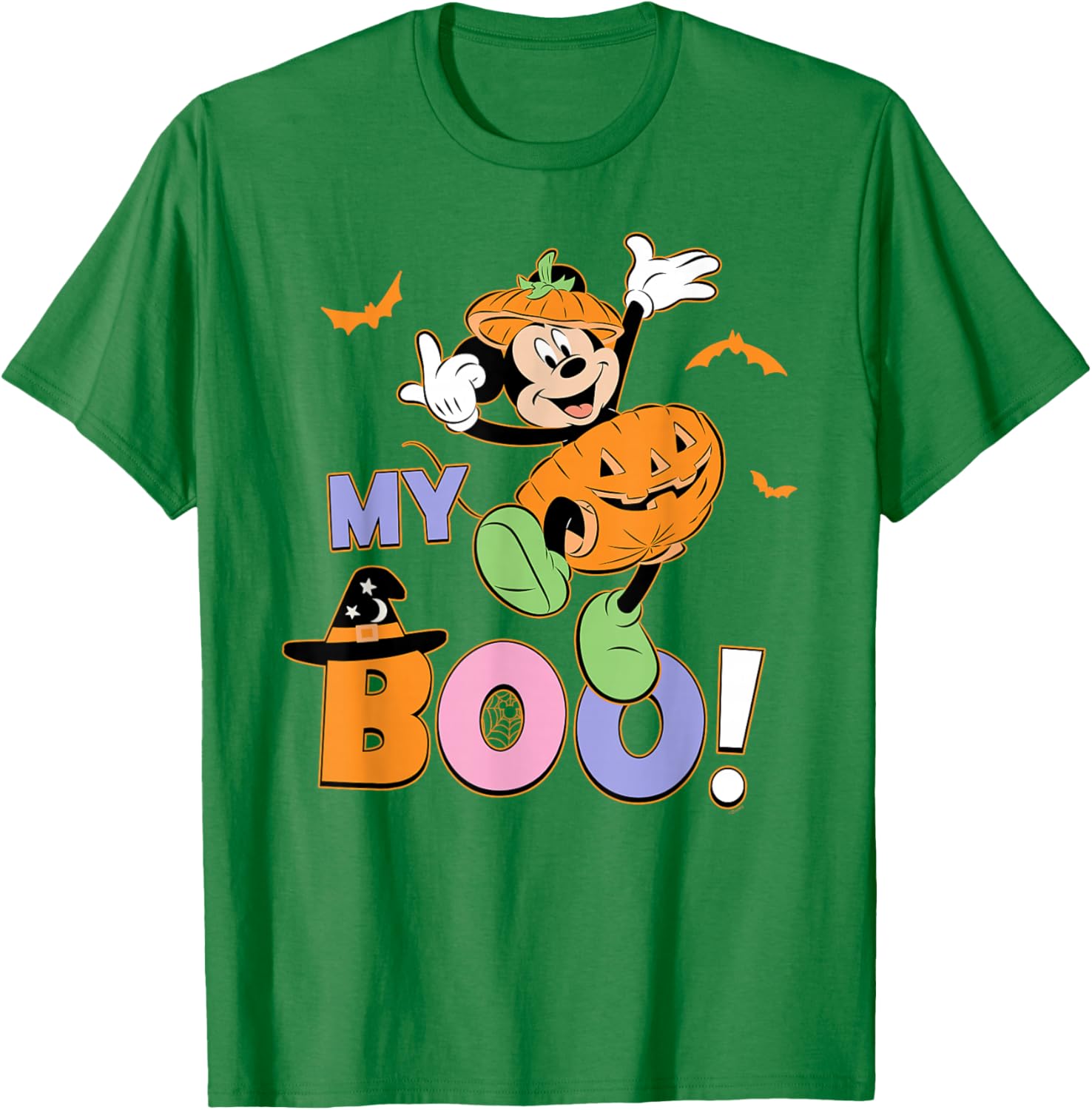 Disney Mickey Mouse My Boo Couples Halloween T-Shirt for Fun Halloween Style - 20
