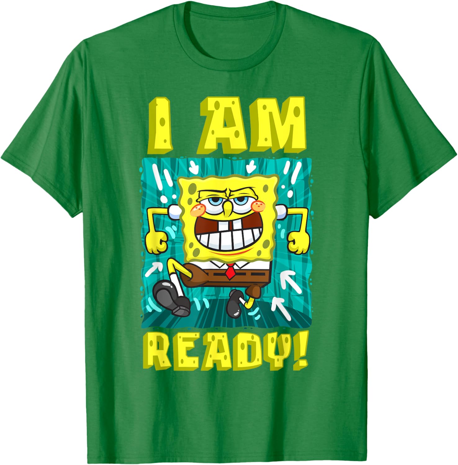 Mademark x SpongeBob SquarePants Funny Running T-Shirt for Kids - 6