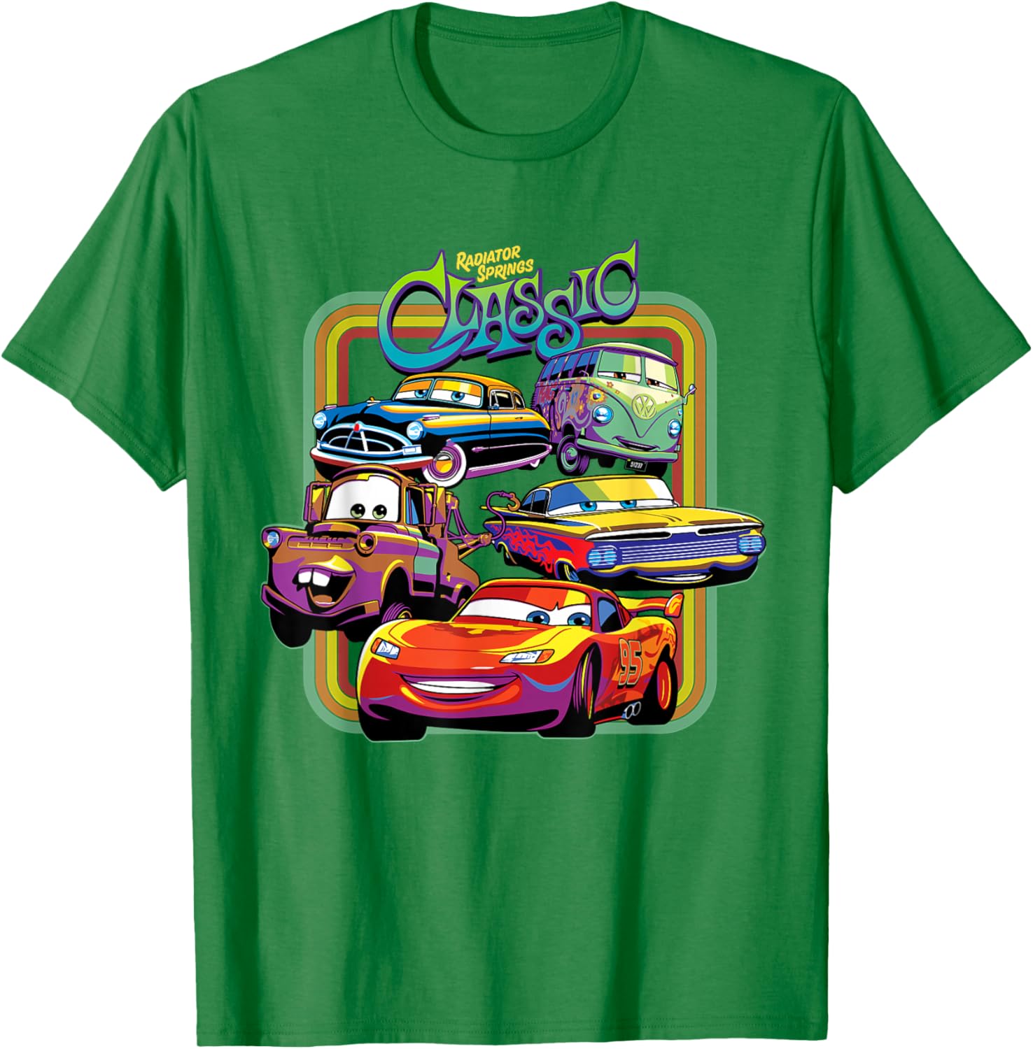 Disney PIXAR Cars Radiator Springs Classic T-Shirt for Kids and Adults - 15