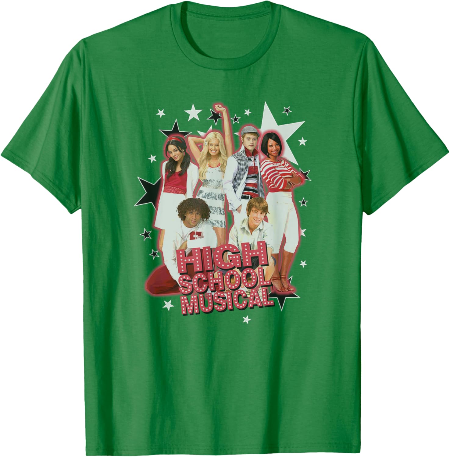 Disney High School Musical Vintage Group Shot T-Shirt for Fans - 9