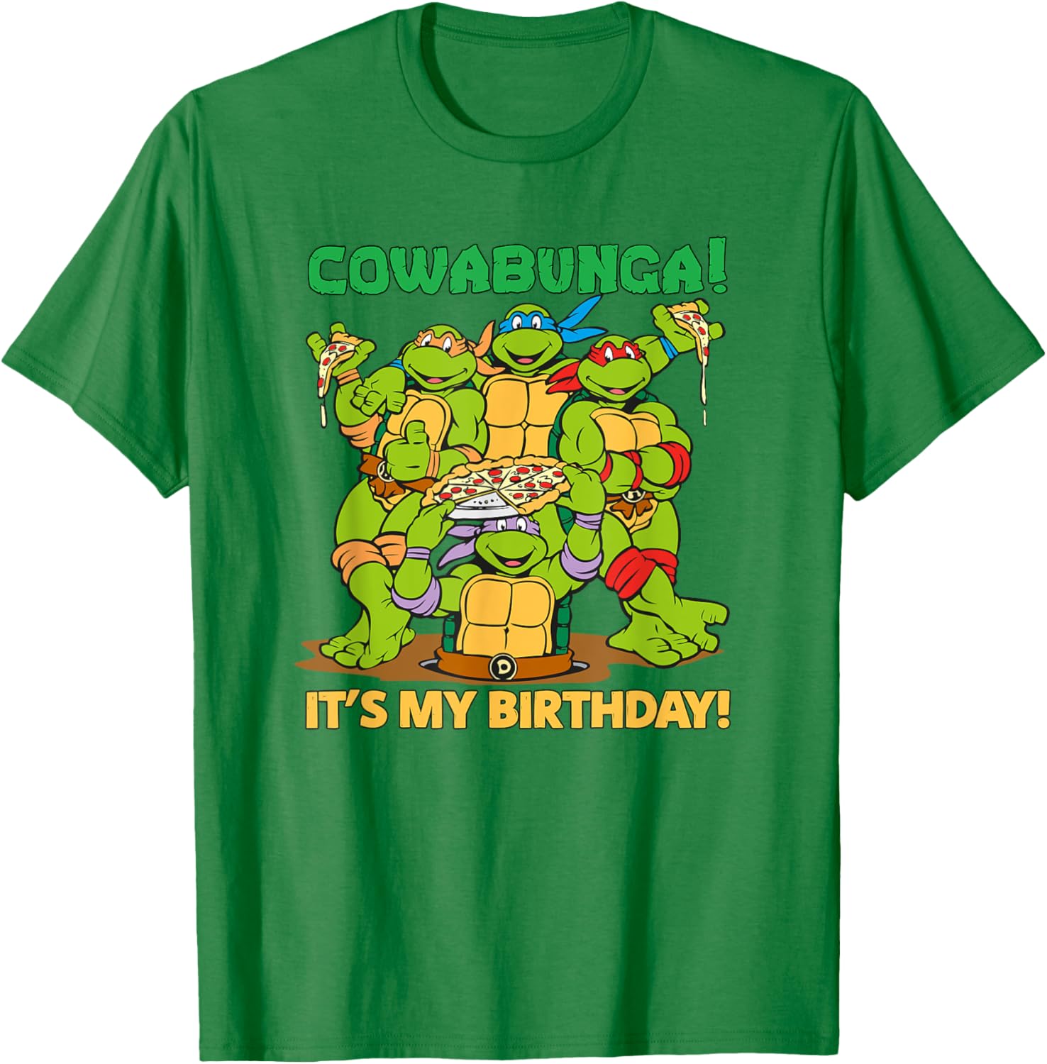 Mademark Teenage Mutant Ninja Turtles Birthday T-Shirt for Kids - 10