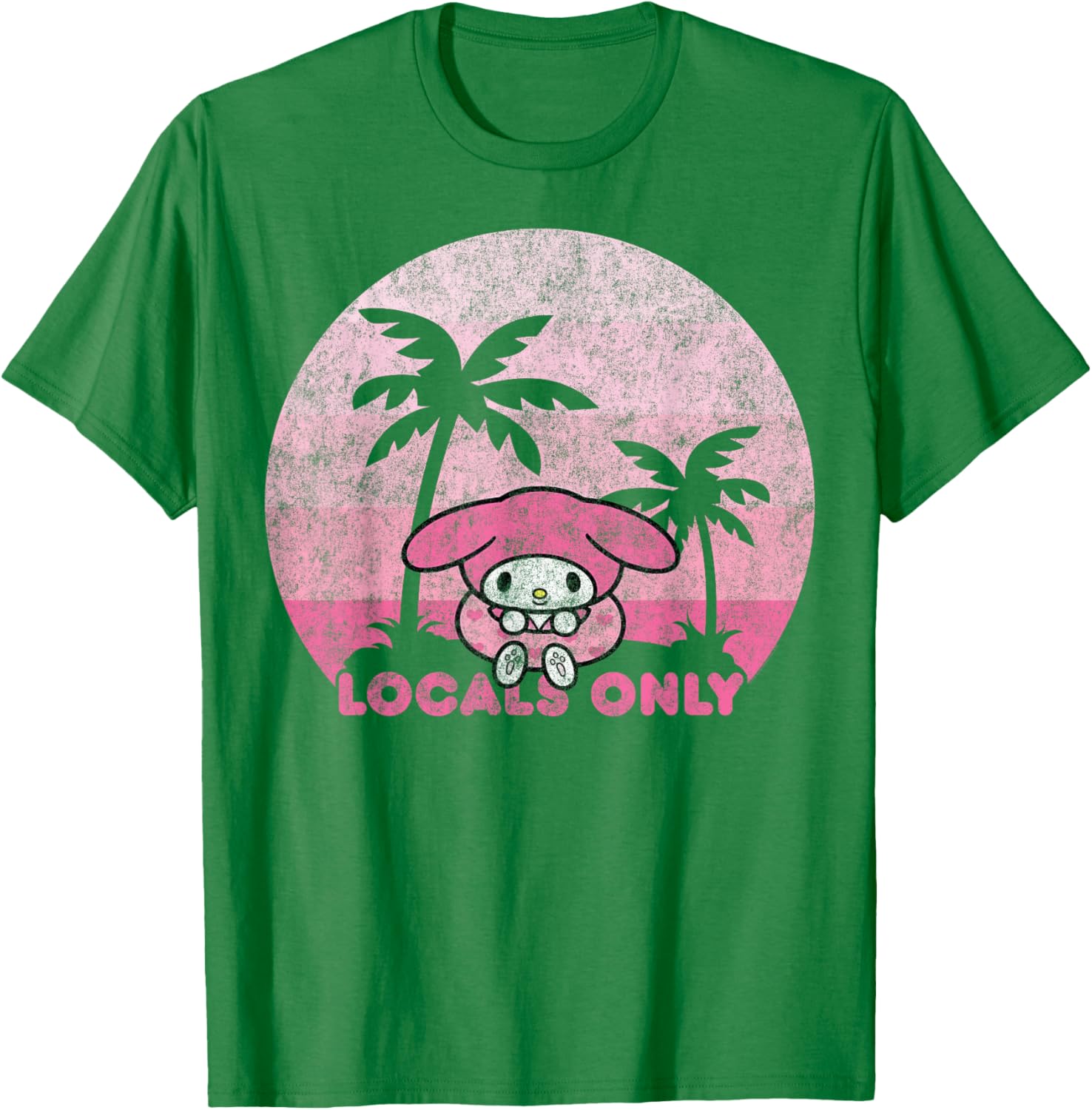 My Melody Locals Only T-Shirt for Cute and Casual Style Lovers - 4
