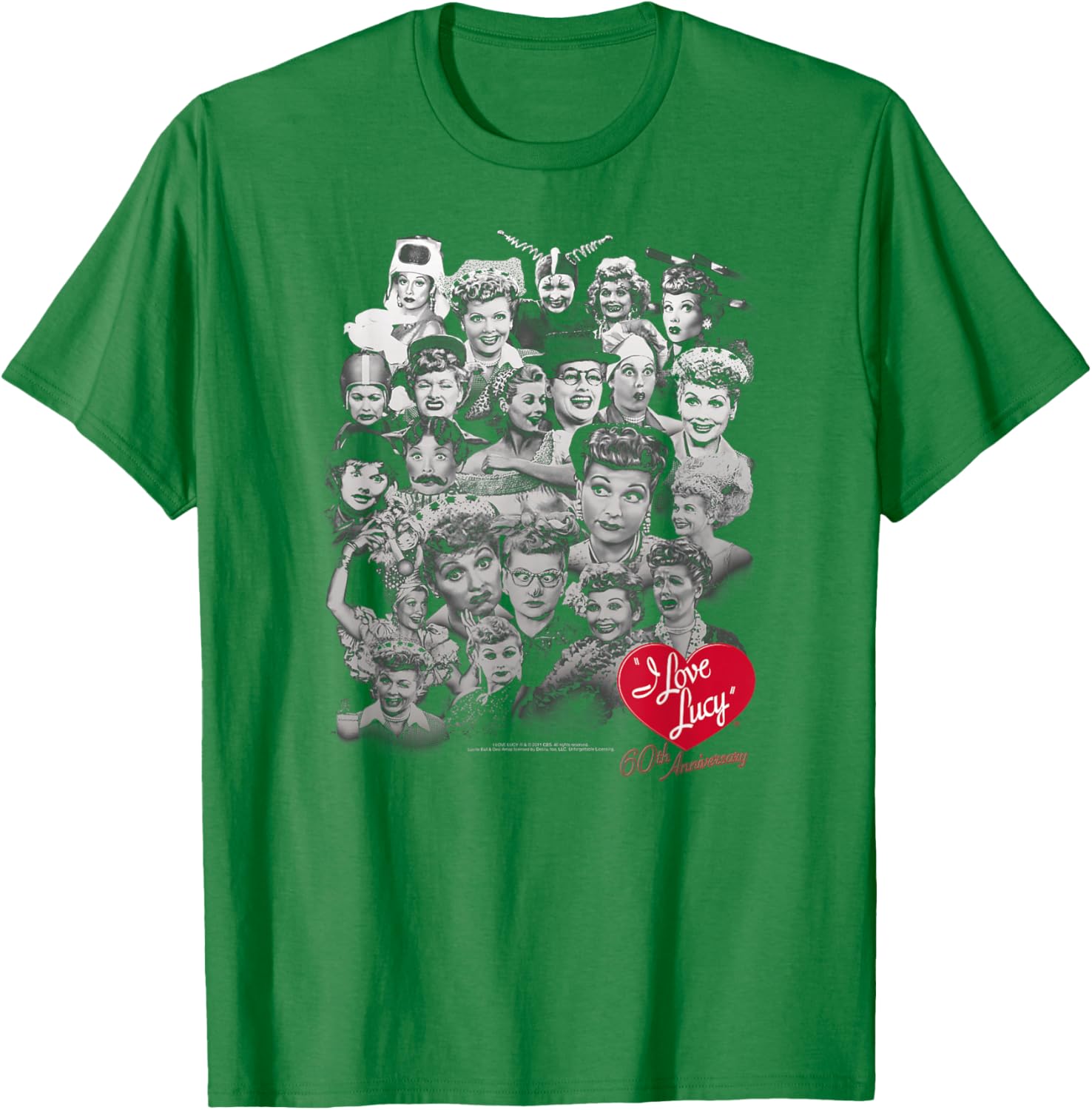I Love Lucy 60 Years of Fun T-Shirt for Fans and Collectors - 3