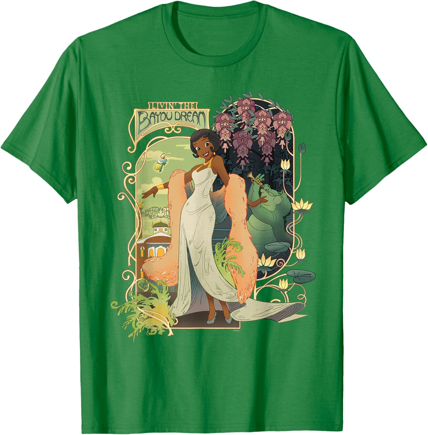 Disney Princess Tiana Livin' the Bayou Dream T-Shirt for Kids and Adults - 6