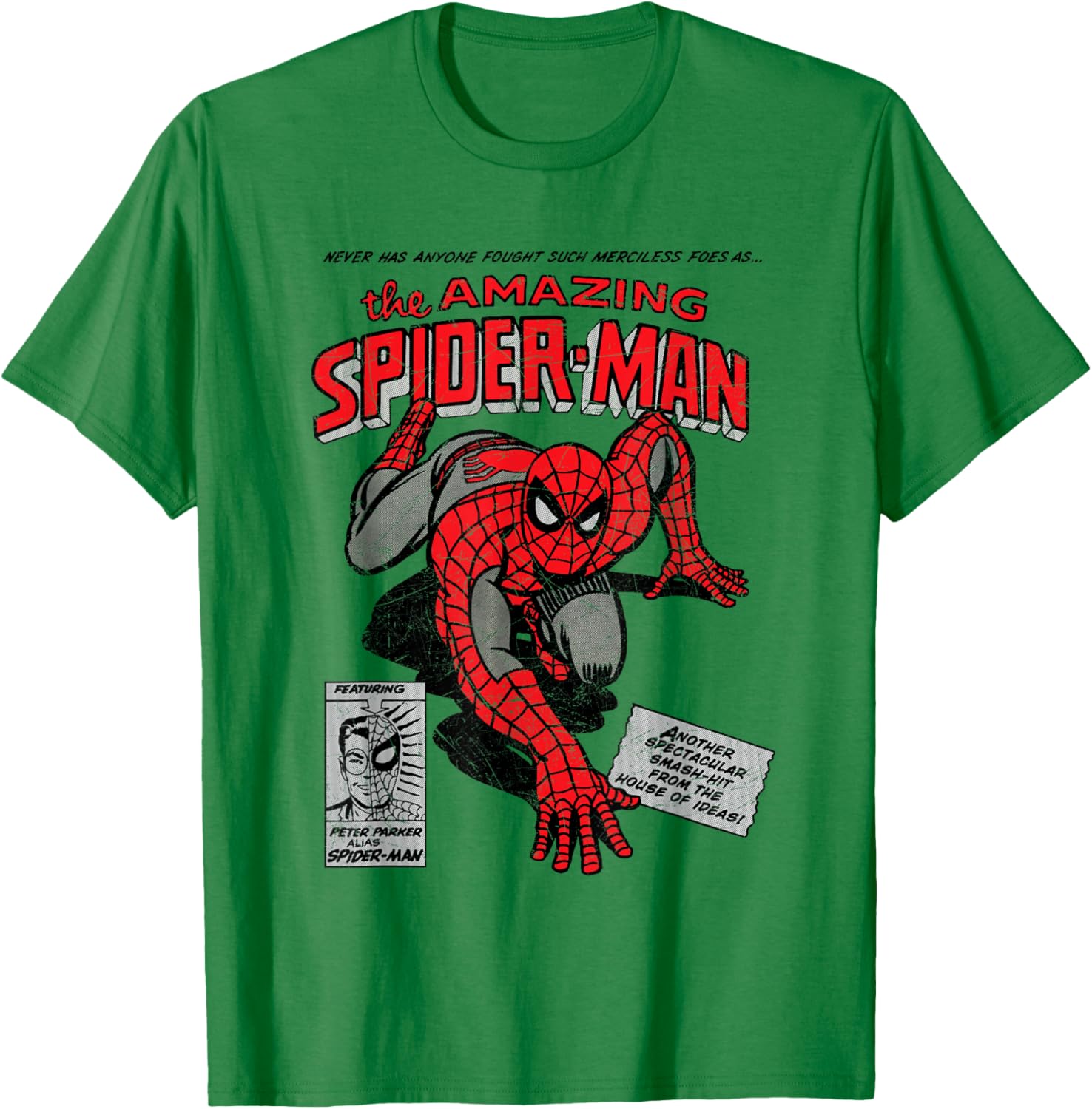 Marvel Spider-Man Retro Comic T-Shirt for Comic Book Fans - 25