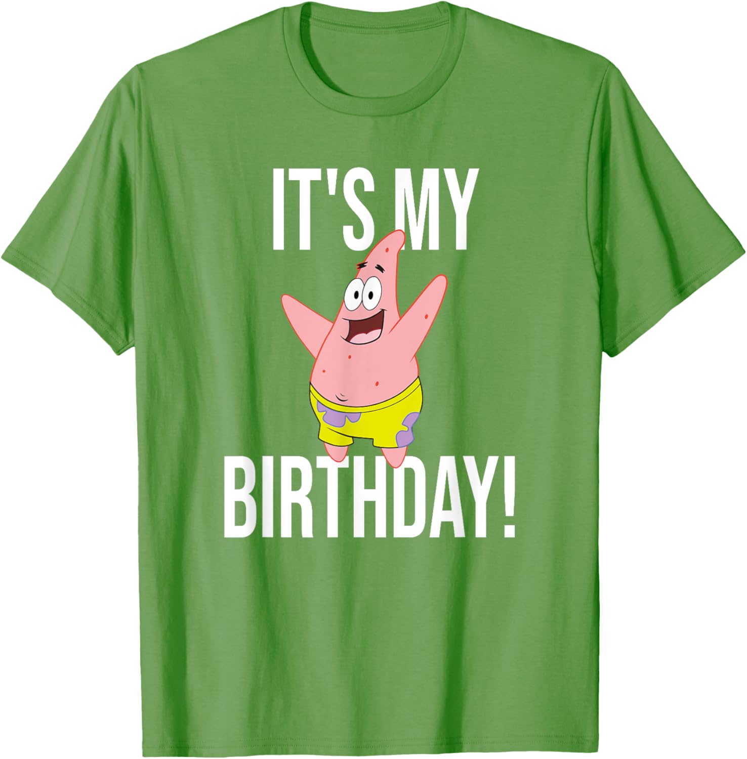 Mademark Birthday T-Shirt Featuring Patrick Star from SpongeBob SquarePants - 4