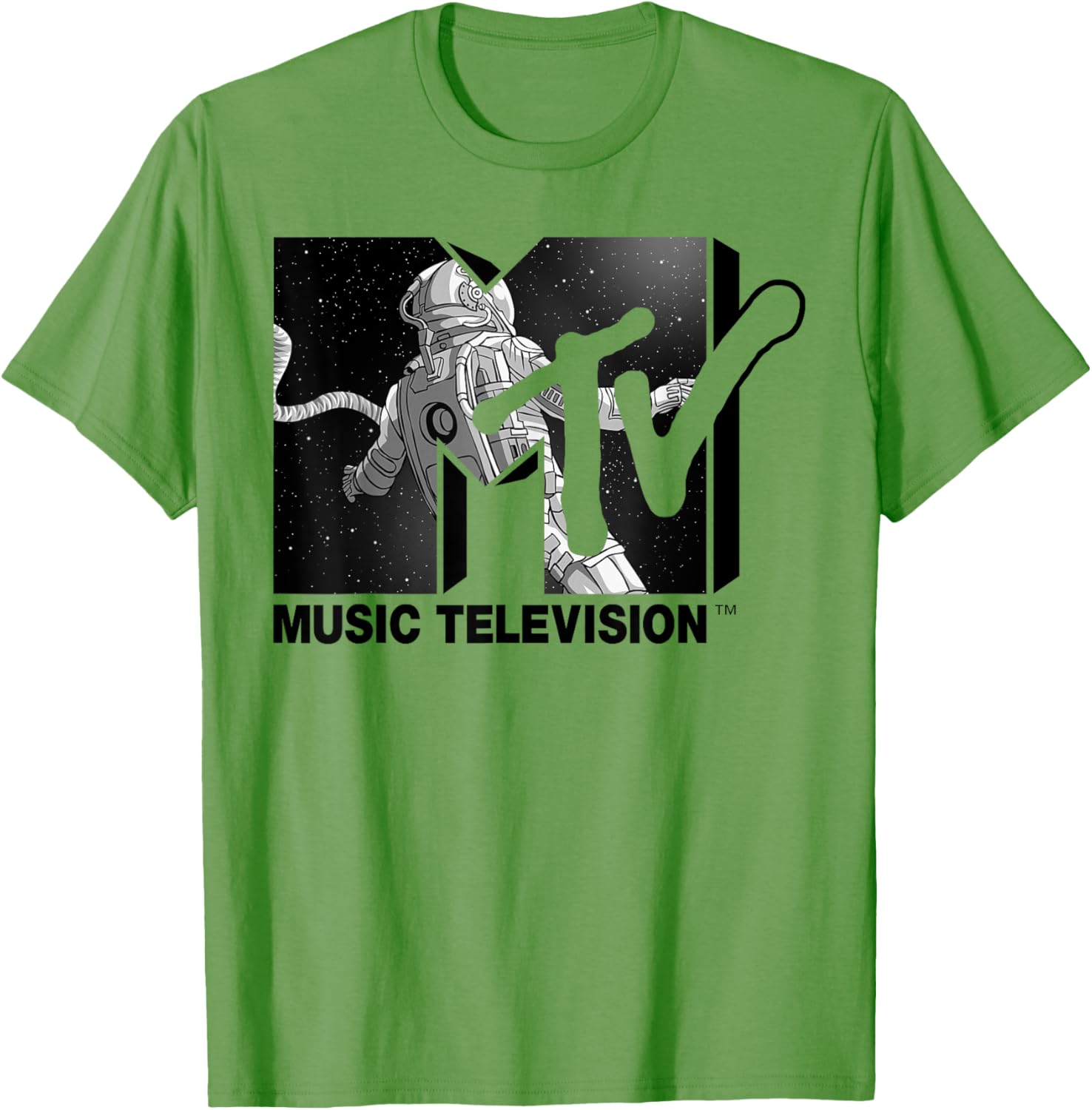 Mademark x MTV Astronaut Stratosphere Tee - Cool Graphic T-Shirt for Fans - 11
