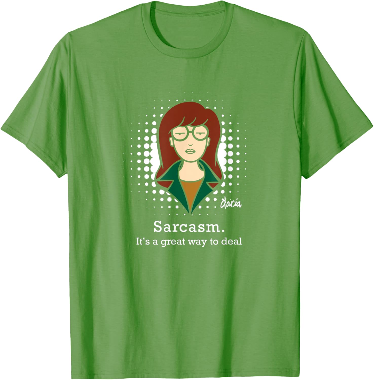 Mademark x Daria Sarcasm T-Shirt Perfect for Humor Lovers and Casual Wear - 23
