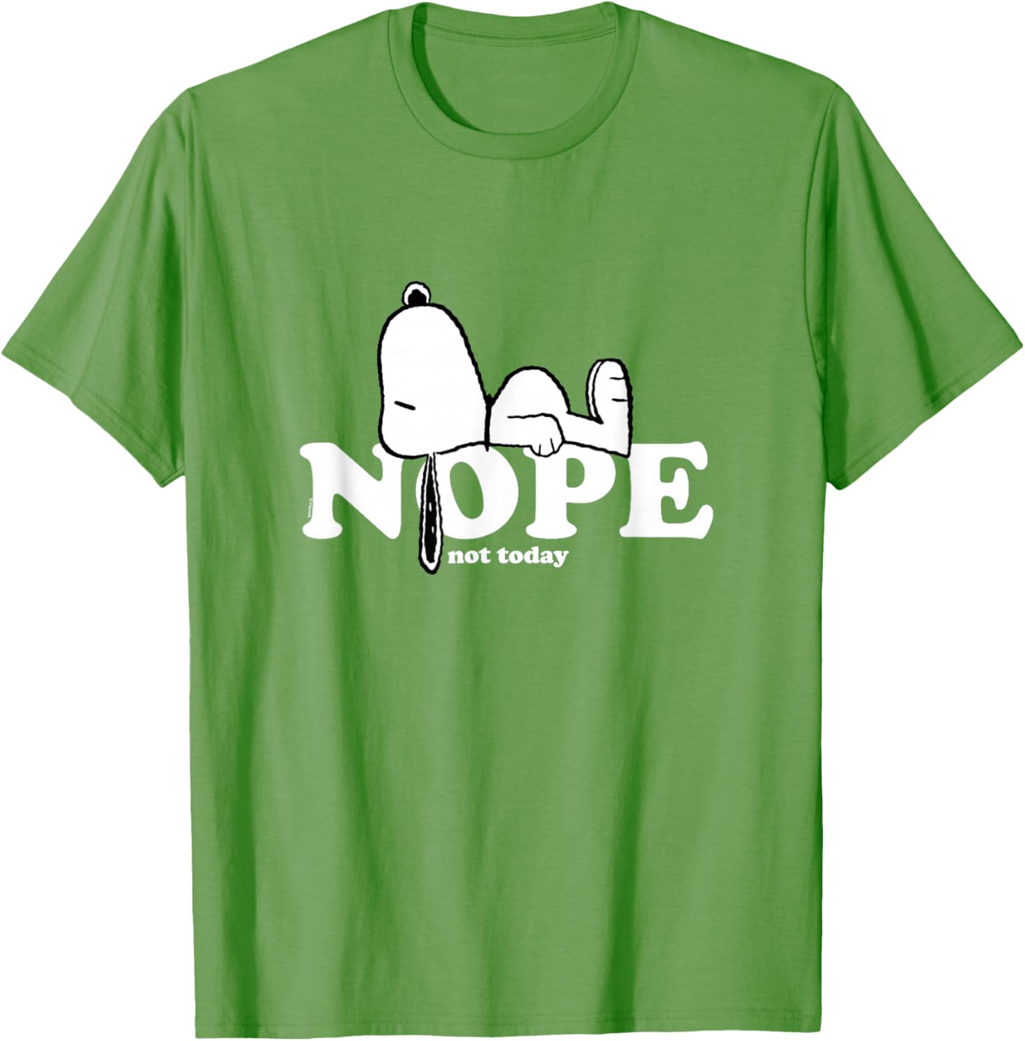 Snoopy Nope T-Shirt Fun Graphic Tee for Casual Wear and Gifts - 6