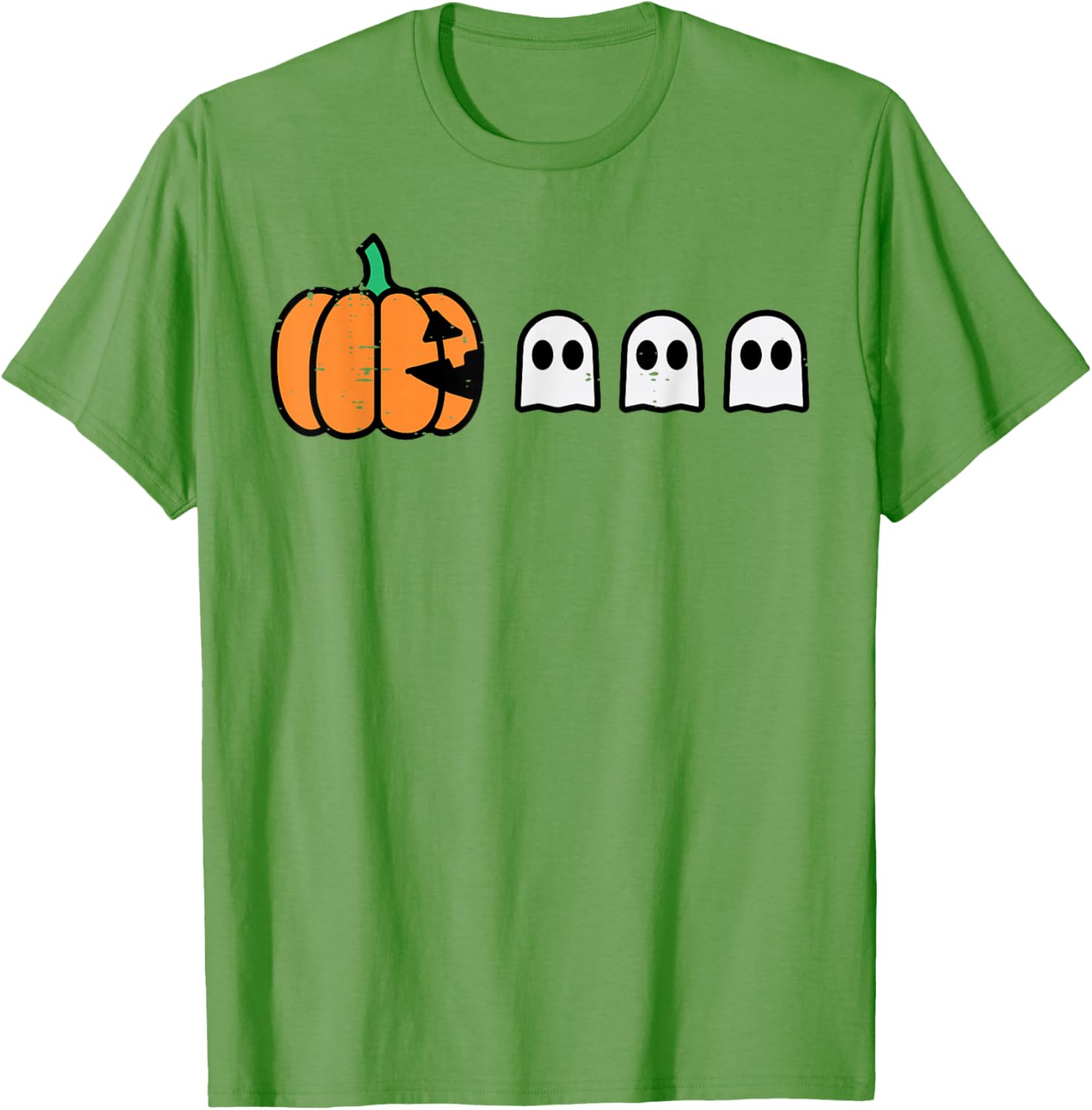 Halloween Gamer Pumpkin Ghost T-Shirt for Men Boys and Kids - 21