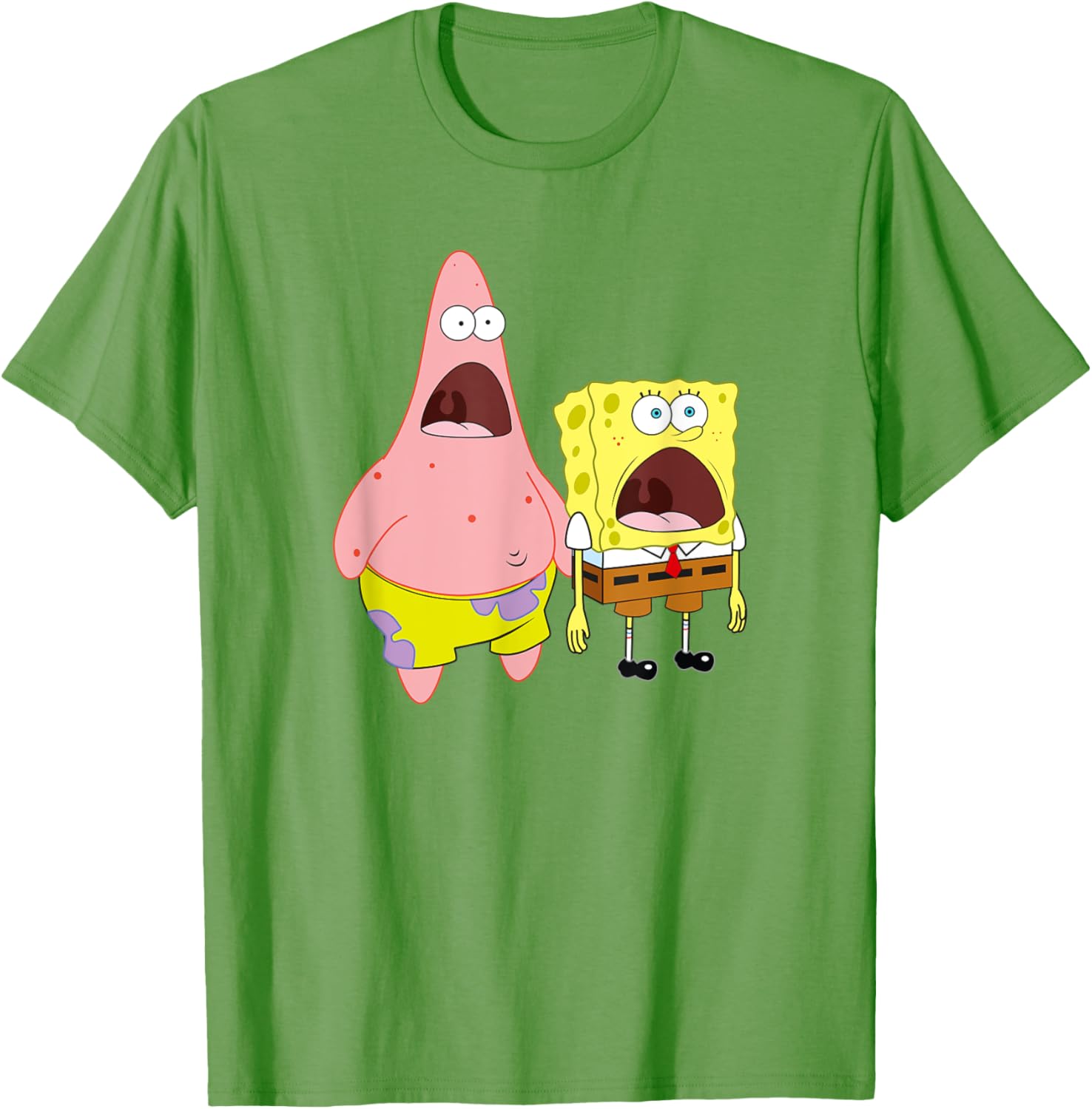 Mademark x SpongeBob SquarePants Wide Eyed Surprise T-Shirt for Fans - 3