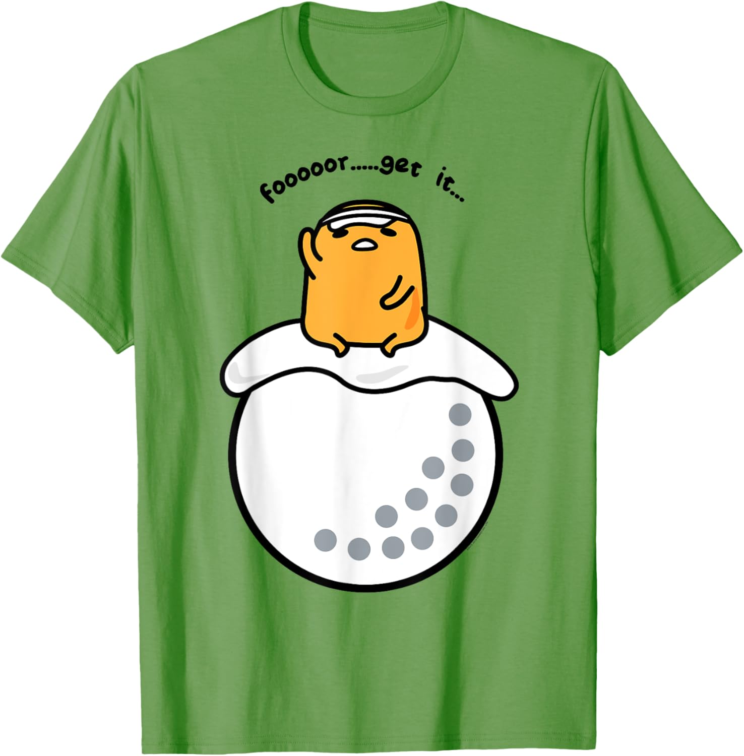 Gudetama Golf Fore Forget It T-Shirt for Fun Golf Lovers and Fans - 11