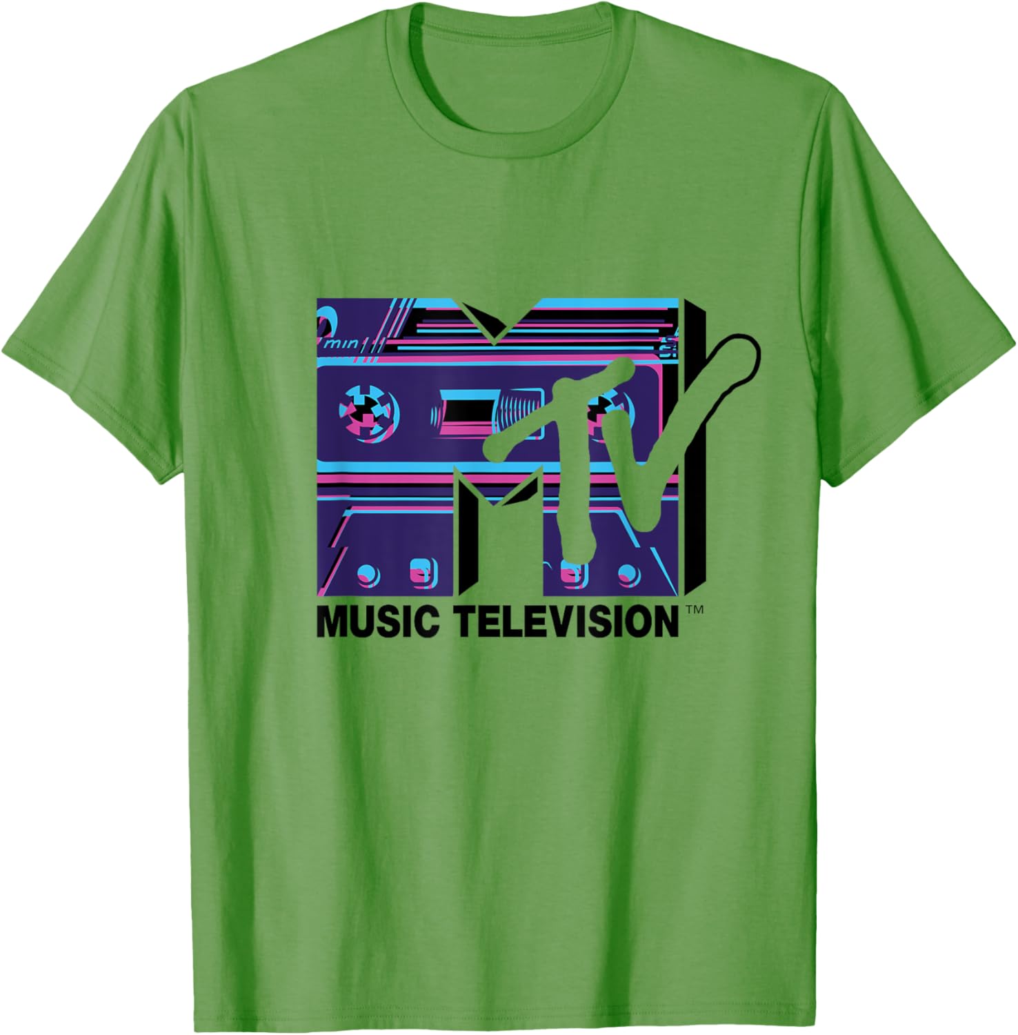 Mademark x MTV Funky Audio Tape Logo T-Shirt for Trendy Style - 6