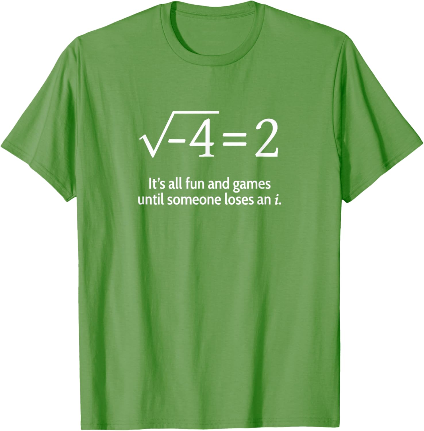 Funny Math T-Shirt Someone Loses An i Short Sleeve for Math Lovers - 10