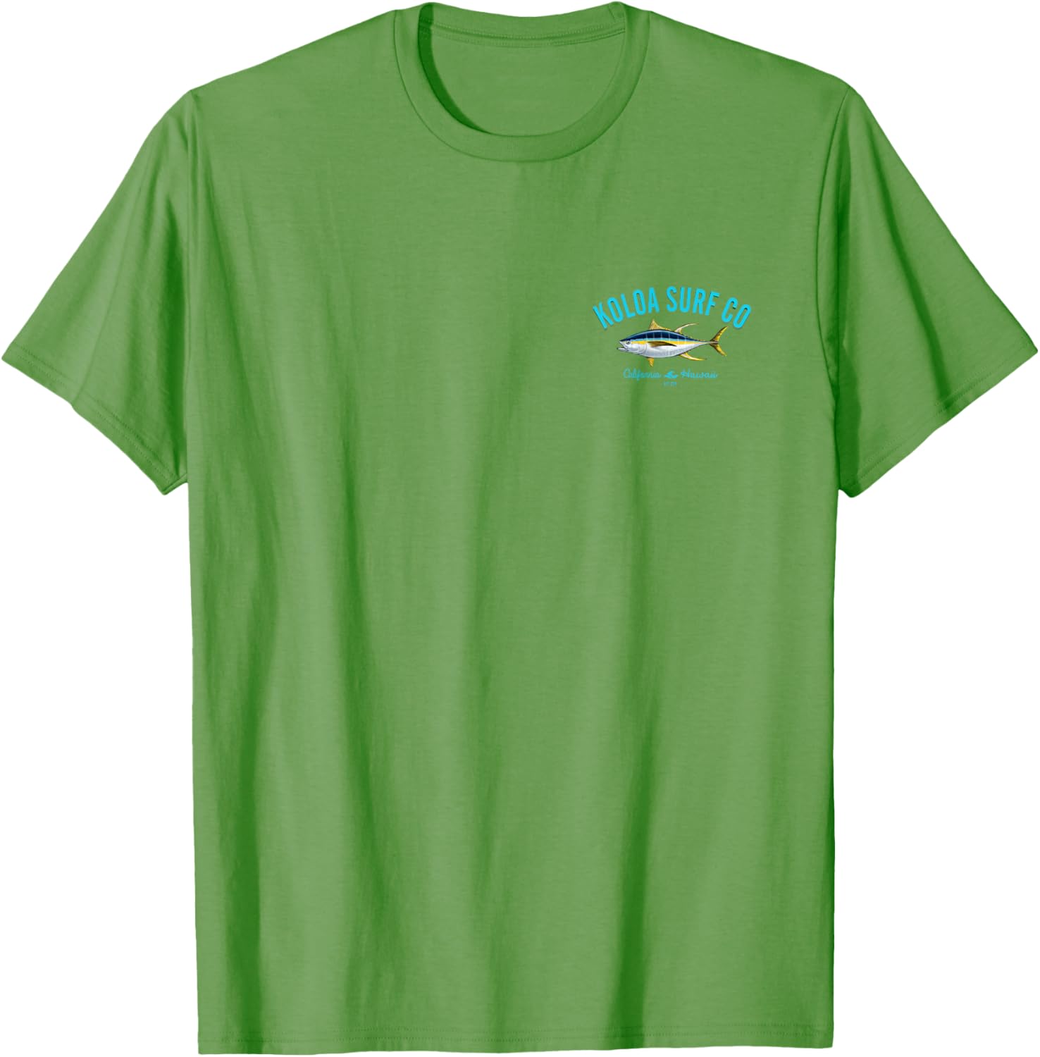 Koloa Surf Yellow Fin Tuna Graphic T-Shirt for Beach Lovers - 13