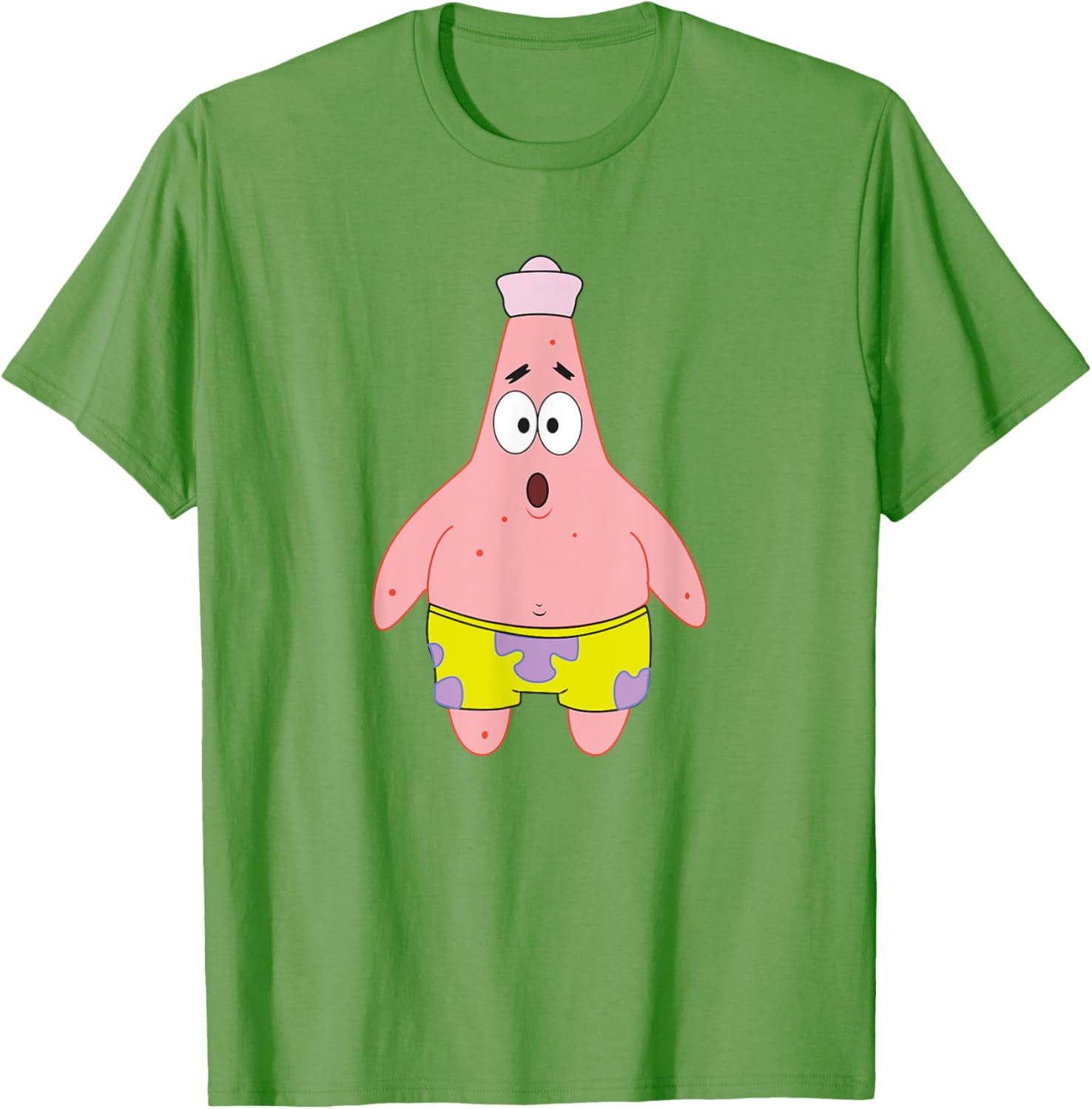 Mademark Patrick Star Surprised T-Shirt from SpongeBob SquarePants - 16