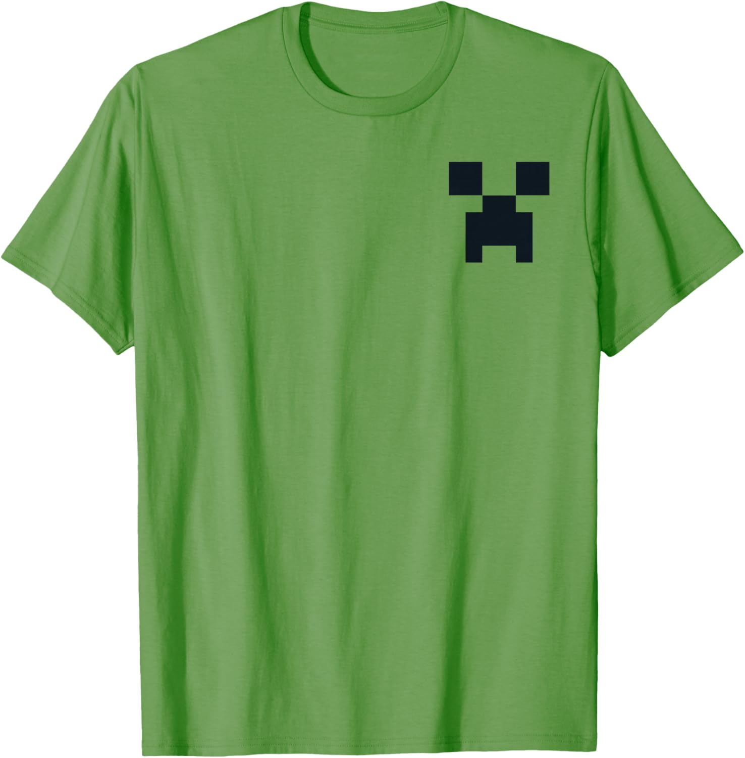 Minecraft Creeper Pocket Size T-Shirt for Kids and Adults, Fun Apparel - 4
