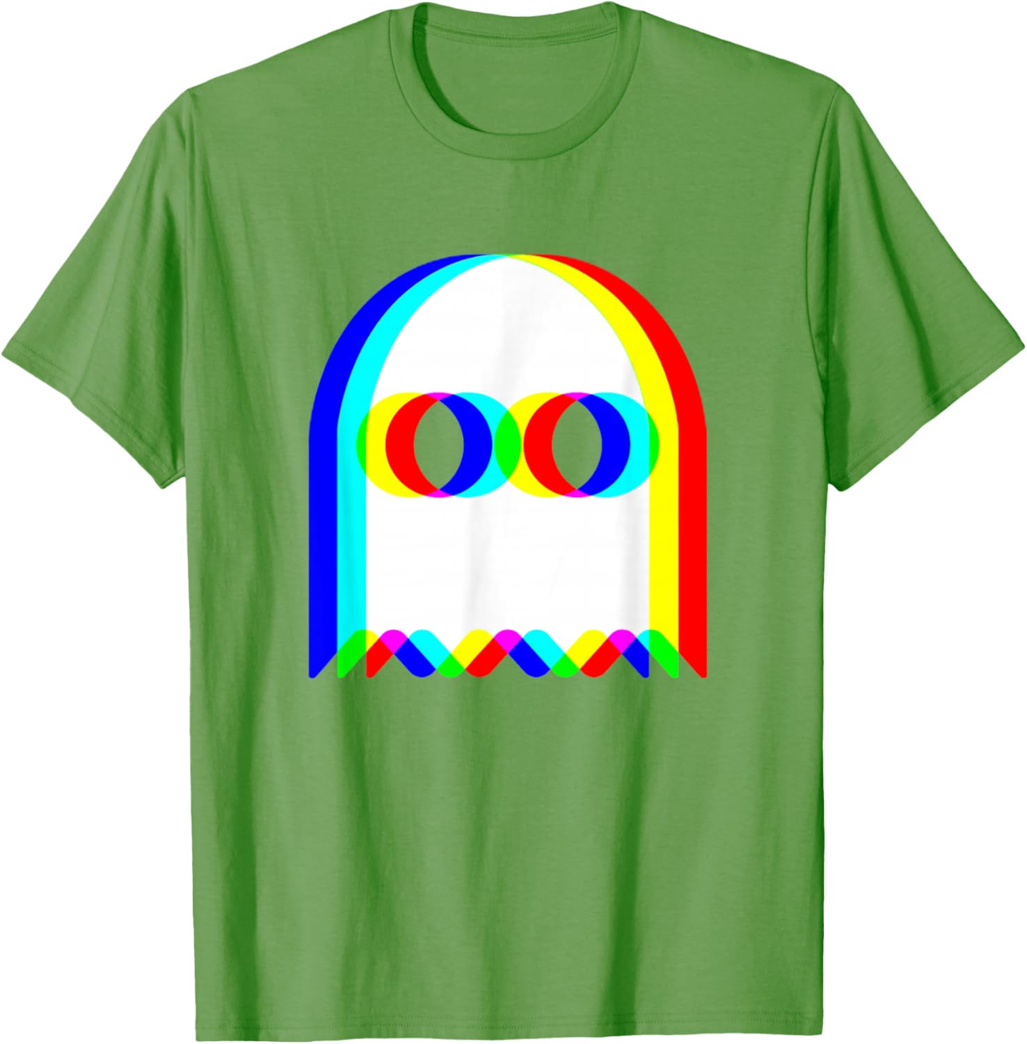 Funny Trippy Ghost Halloween T-Shirt for EDM Rave Party Fun - 13