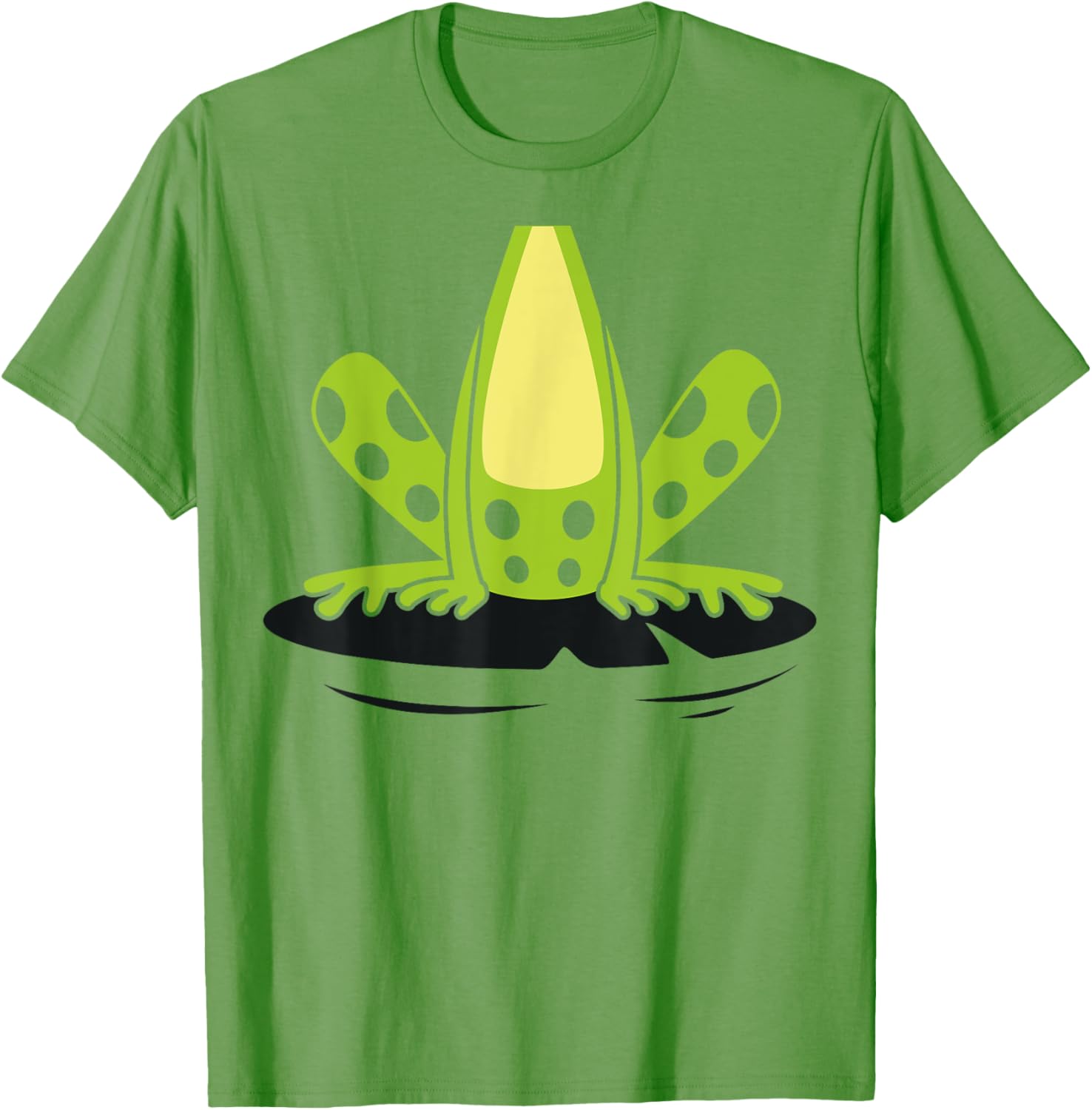 Cute Frog Body Costume T-Shirt for Halloween Gift - Easy Reptile Apparel - 16