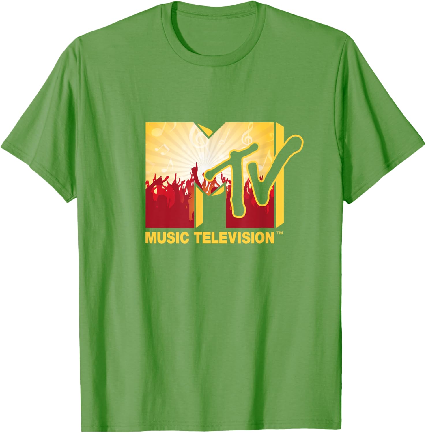 Mademark x MTV Official Logo T-Shirt with Cheerful Party Music Crowd - 16