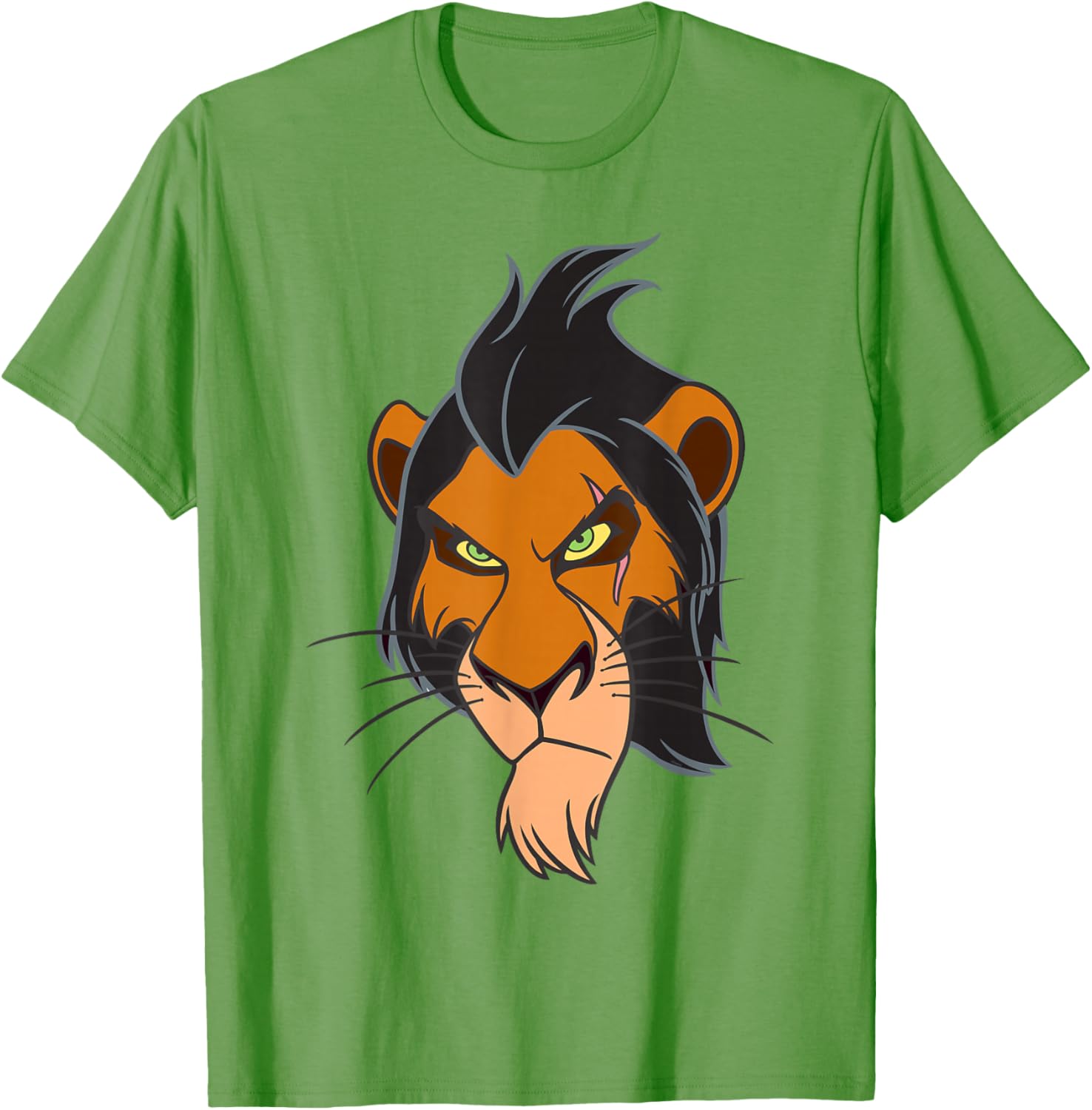 Disney Scar Big Face Costume T-Shirt for Lion King Fans - 24