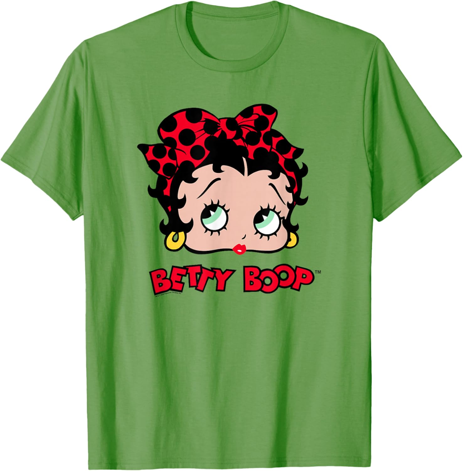 Betty Boop Vintage Dot Bow T-Shirt - Classic Pin Up Style Apparel - 7