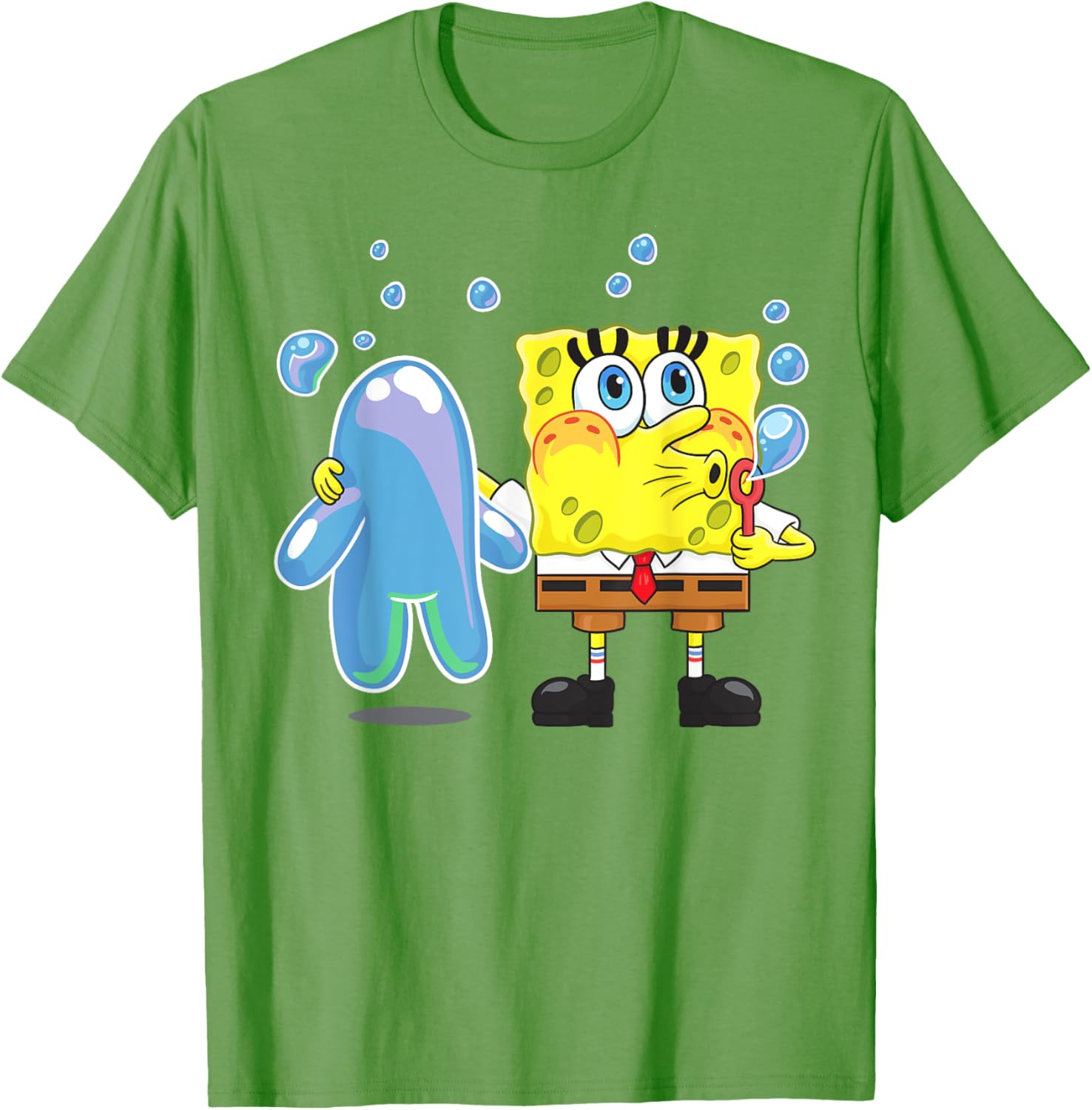 Mademark x SpongeBob SquarePants Bubble Technique T-Shirt for Fun Style - 16