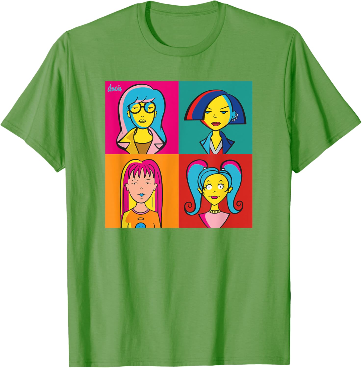 Mademark x Daria Ladies Pop Art T-Shirt - Fun Fashion for Every Occasion - 3