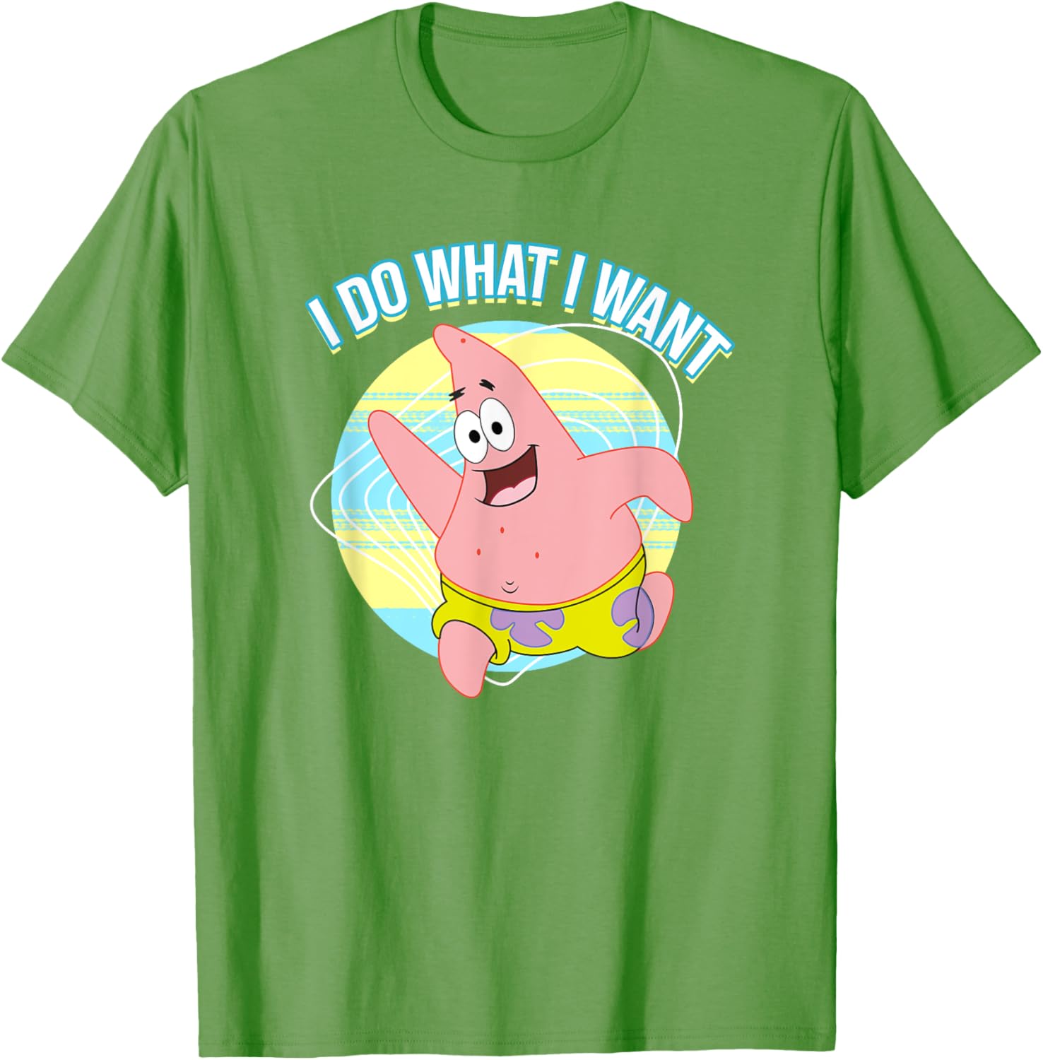 Mademark Patrick Star I Do What I Want T-Shirt for Fun Fashion Lovers - 15