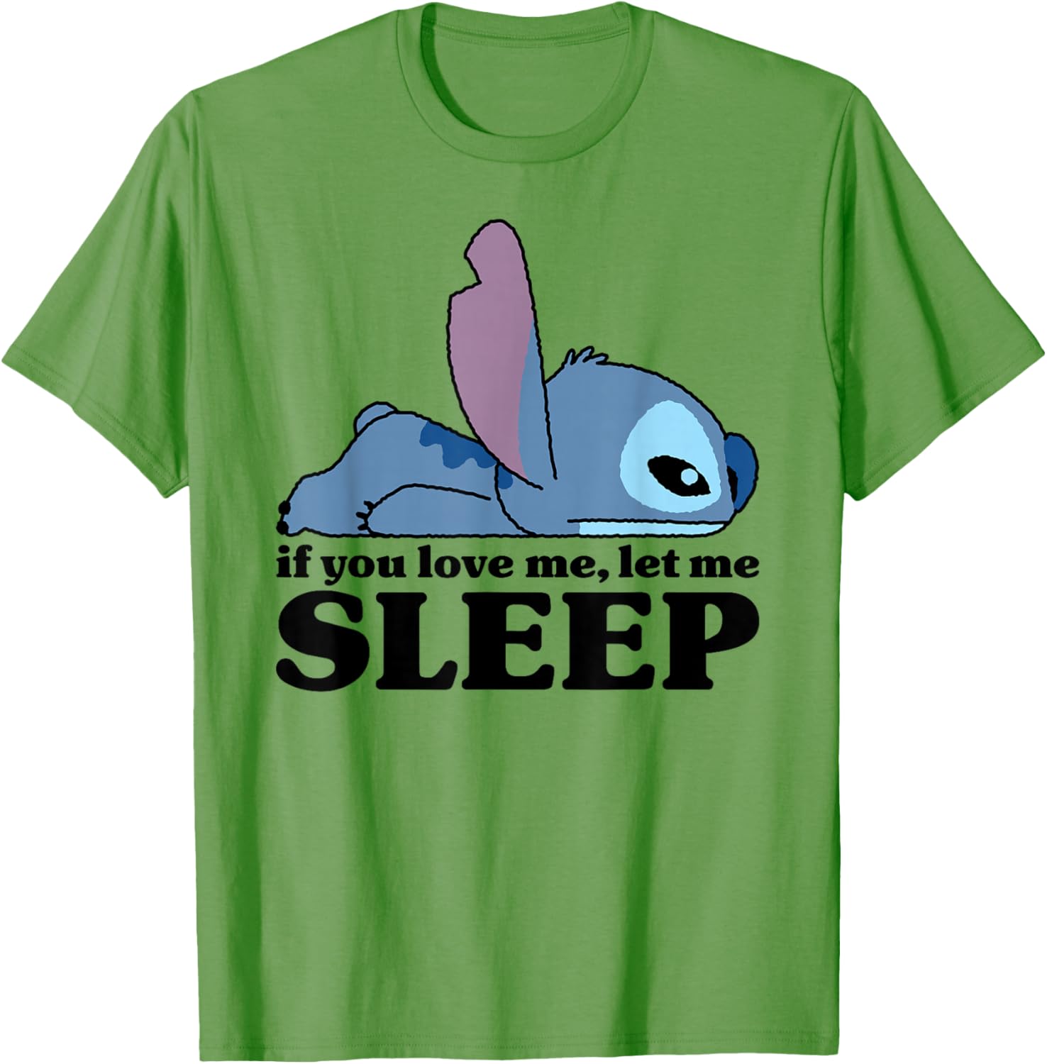 Lilo & Stitch Sleepy Stitch T-Shirt - Cute and Comfy Disney Apparel - 1
