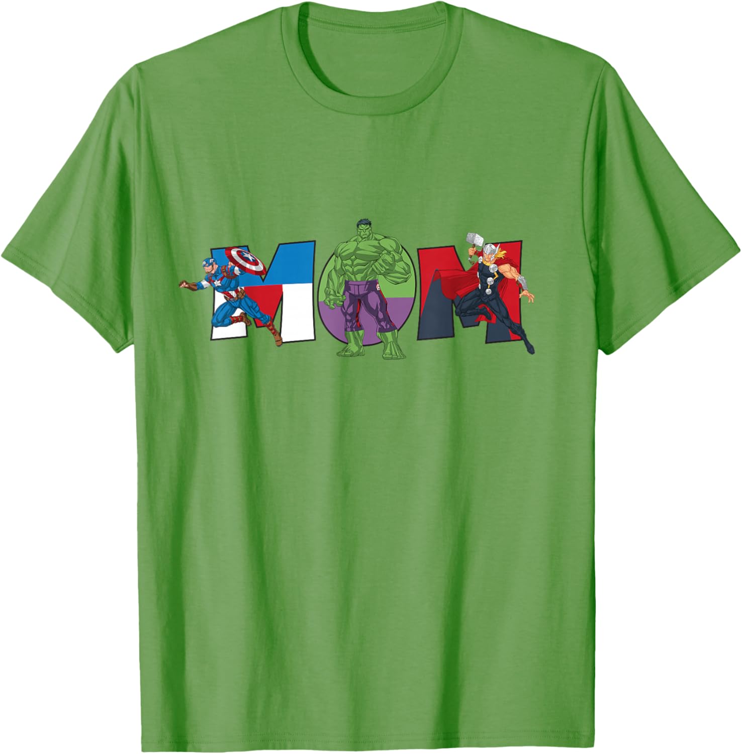 Marvel Avengers Team Mom T-Shirt for Mother's Day Family Trips and Birthdays - 10