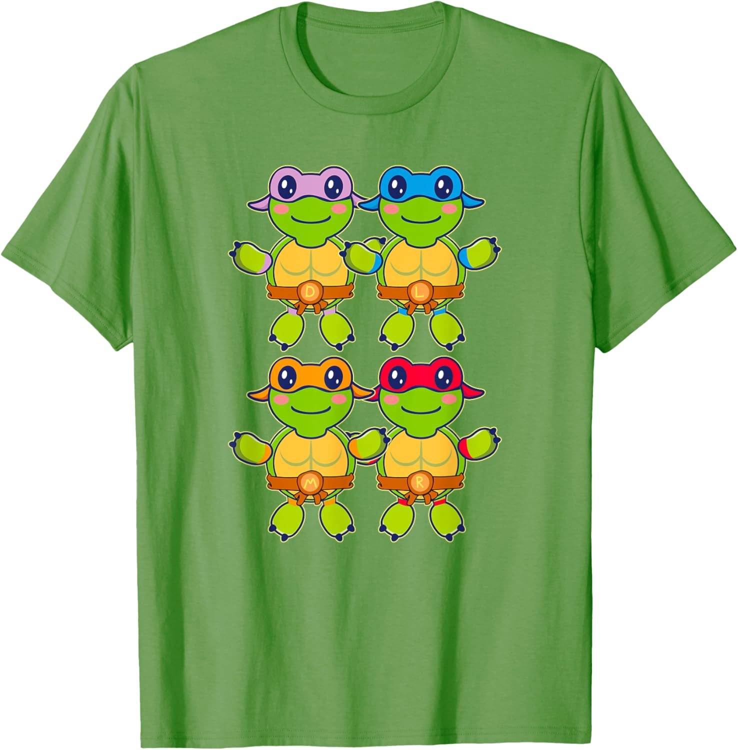 Cute TMNT Babies T-Shirt for Kids by Mademark - Stylish Fun Apparel - 12