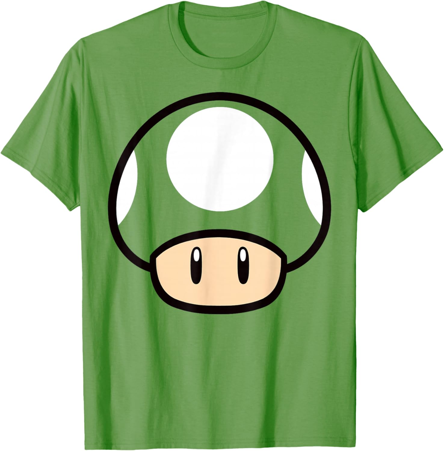 Super Mario Mushroom Large Face T-Shirt for Gamers and Fans - 2