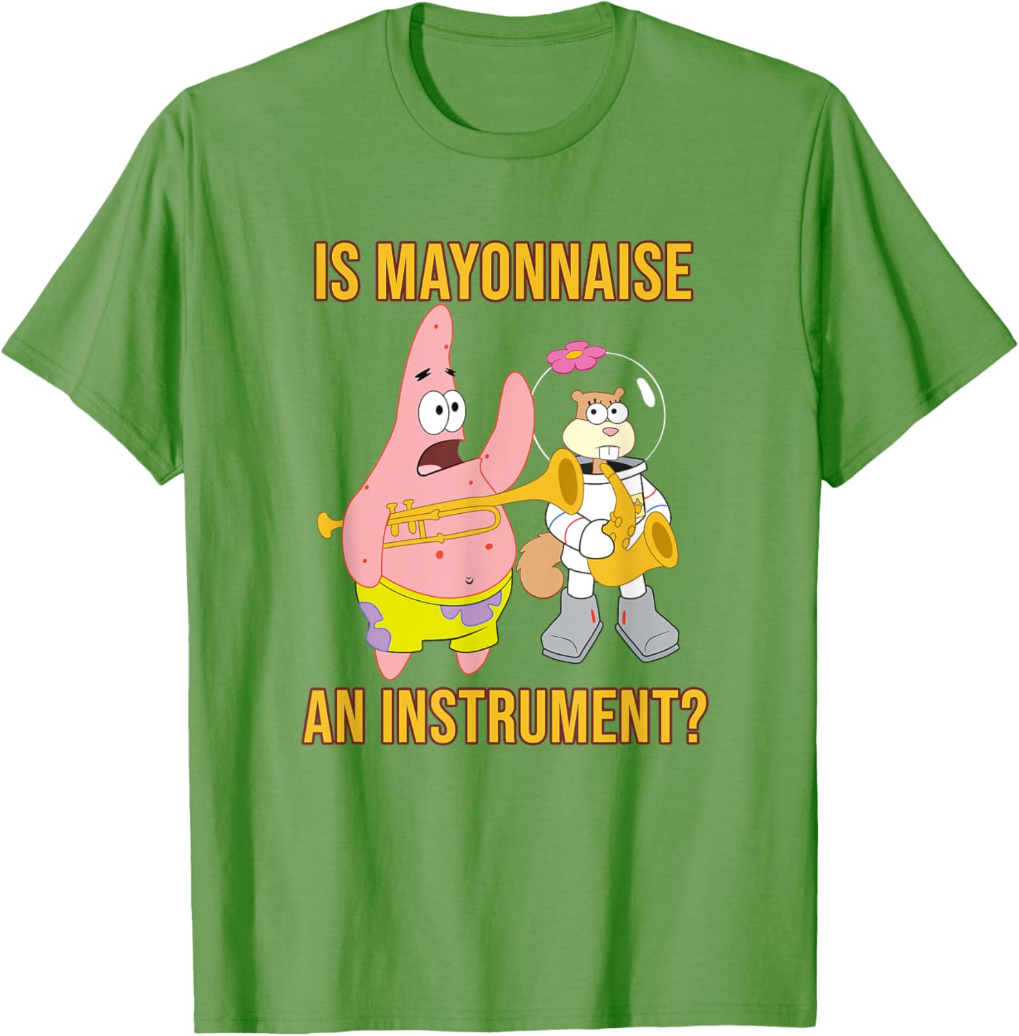 Mademark x SpongeBob SquarePants Mayonnaise Instrument T-Shirt for Fans - 7