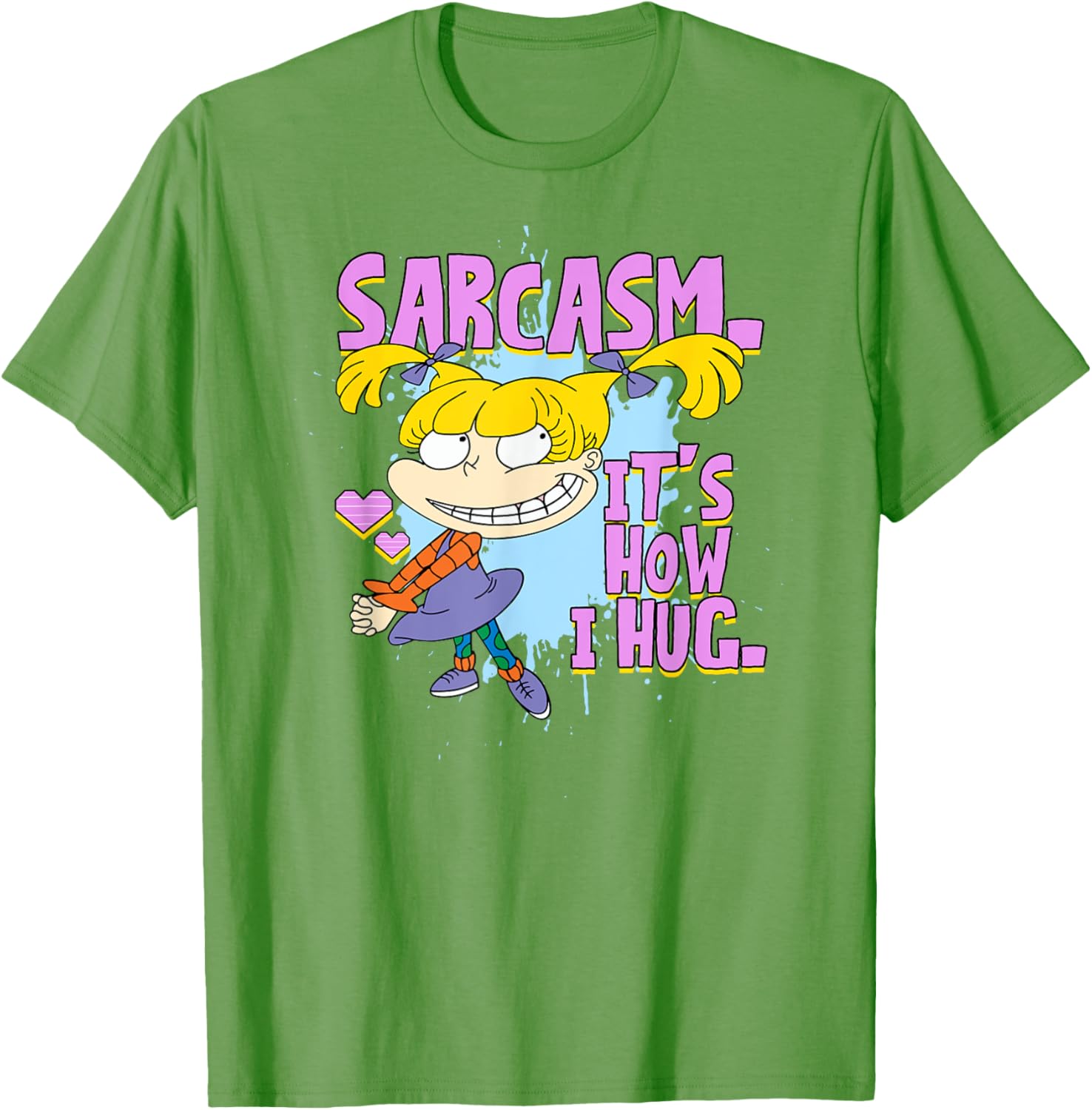 Mademark x Rugrats Angelica Sarcasm T-Shirt for Fun-Loving Fans - 14